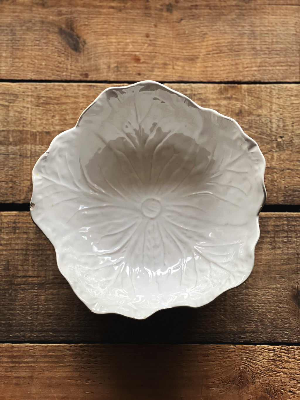 Vintage Bordallo Pinheiro Cabbage Bowl