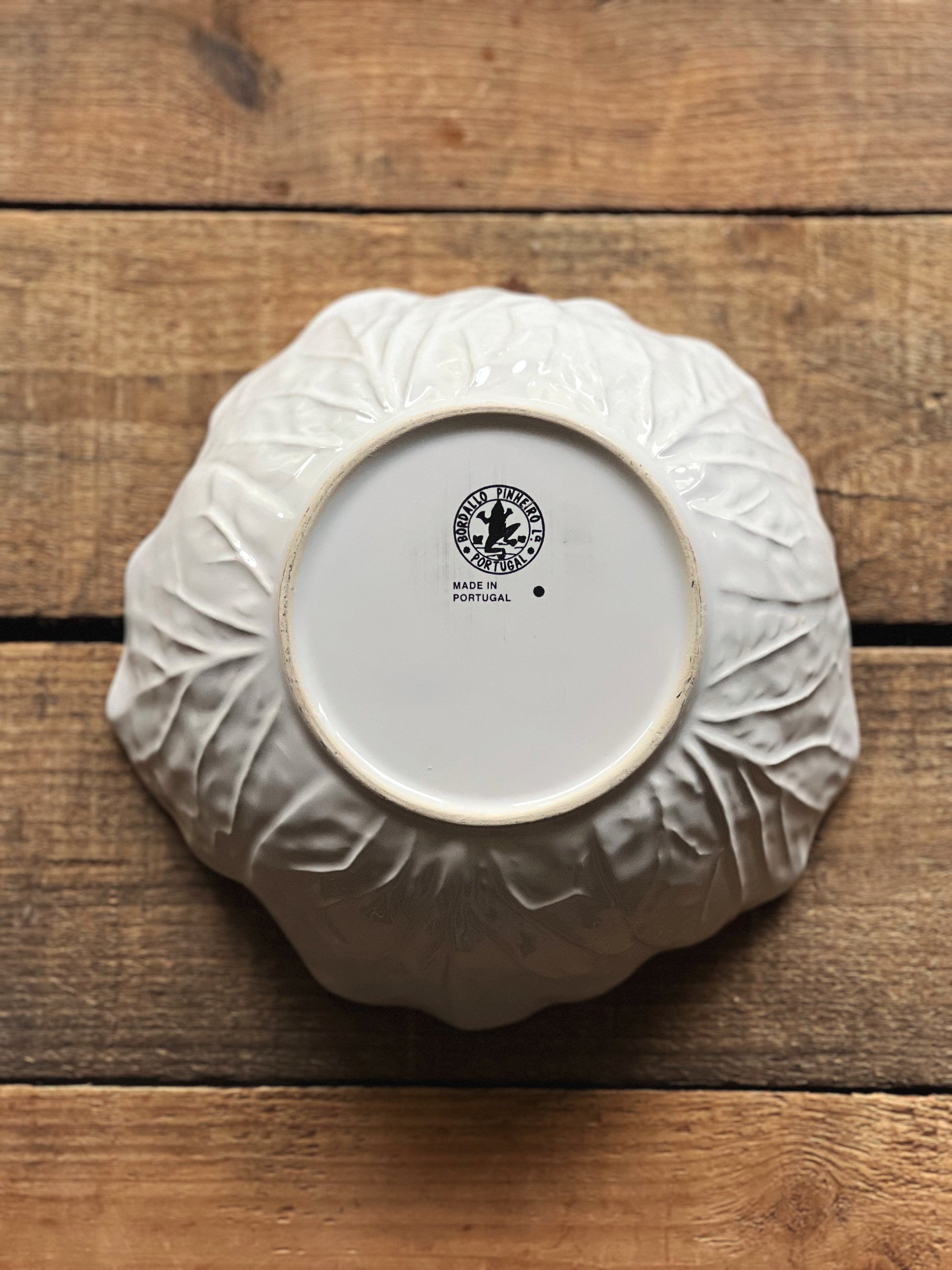 Vintage Bordallo Pinheiro Cabbage Bowl