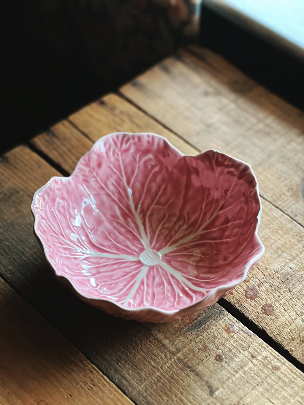 Vintage Bordallo Pinheiro Cabbage Bowl