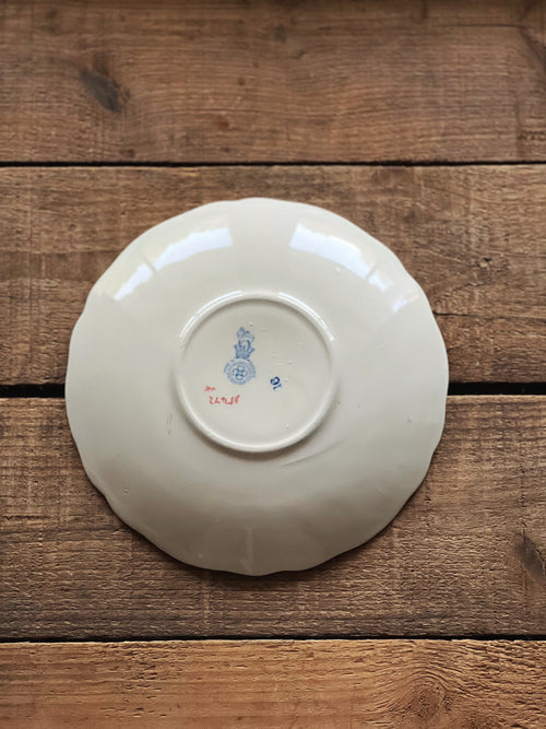 Vintage Royal Doulton Pomeroy Blue Saucer