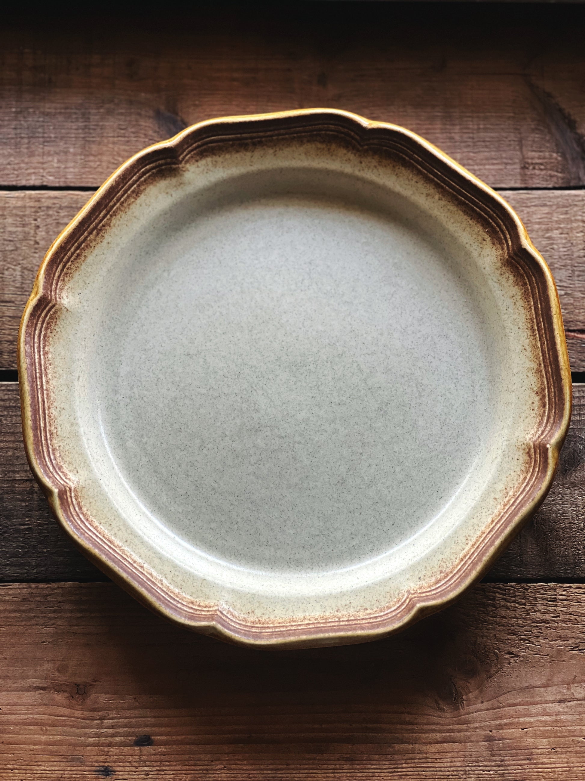 Vintage Mikasa Whole Wheat Dinner Plate
