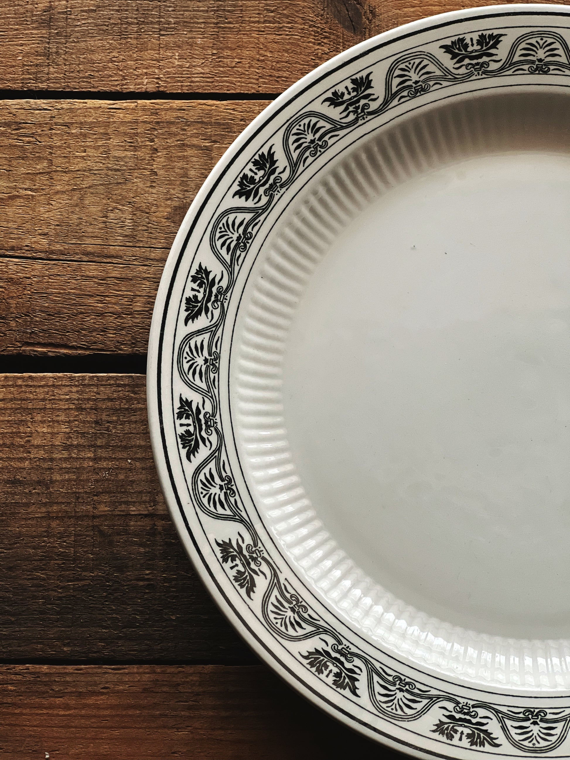 Vintage Set of 3 Claridge Tradition Ironstone Dinner Plates