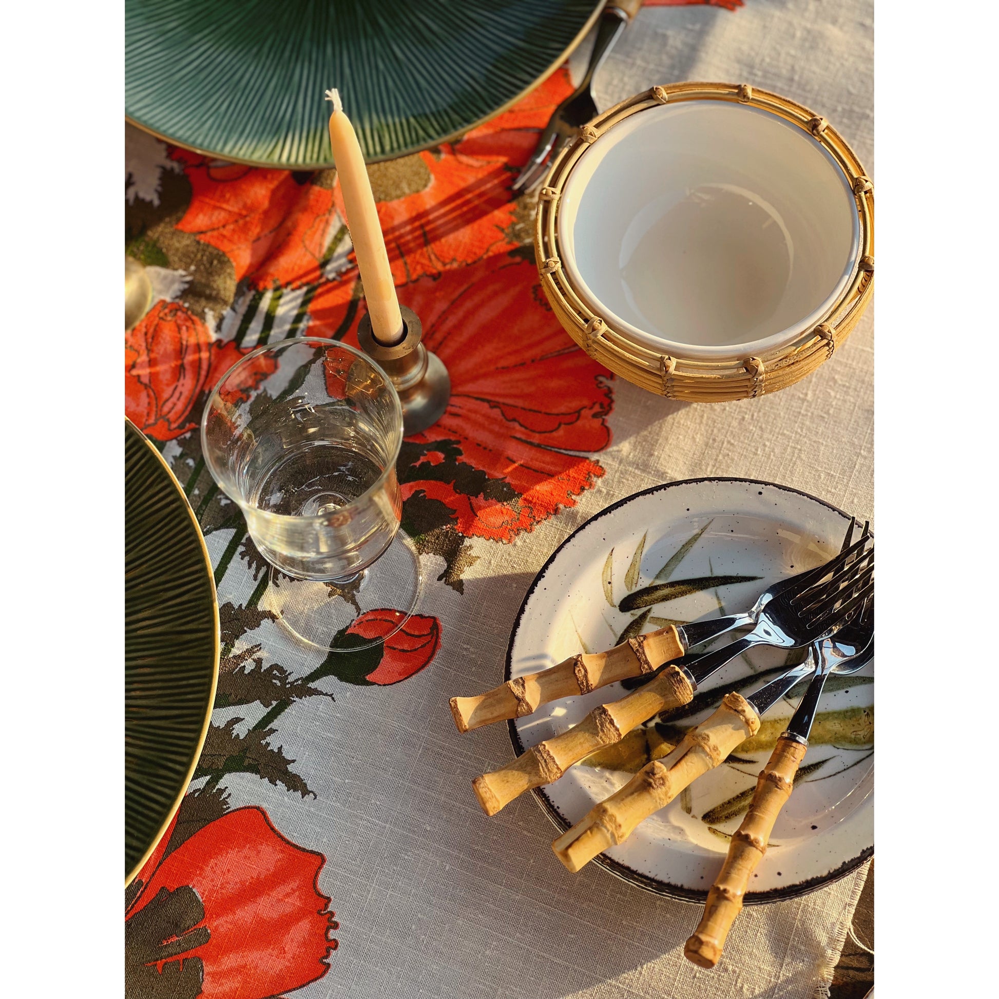 Bamboo Condiment Bowl