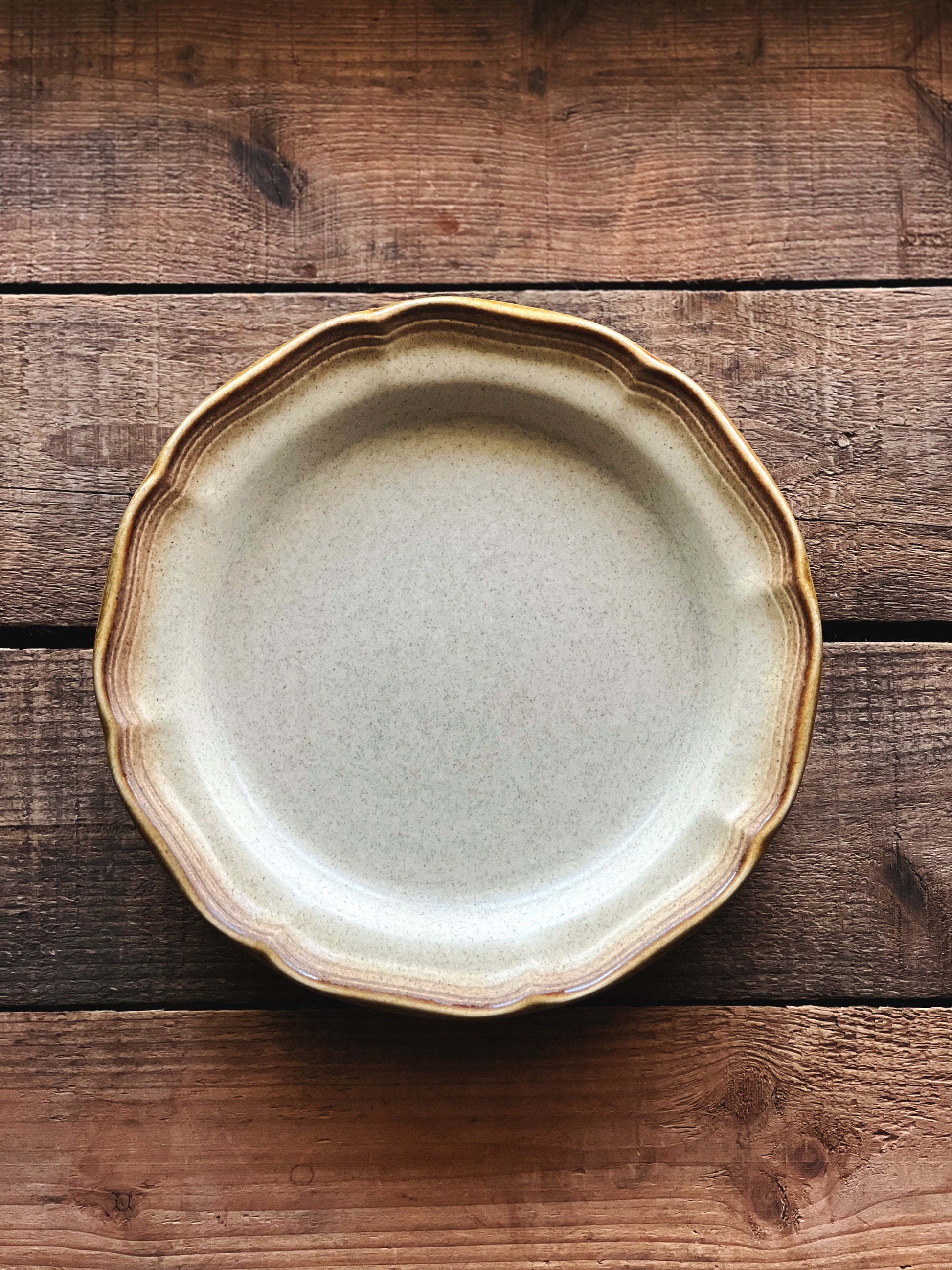 Vintage Mikasa Whole Wheat Salad Plate