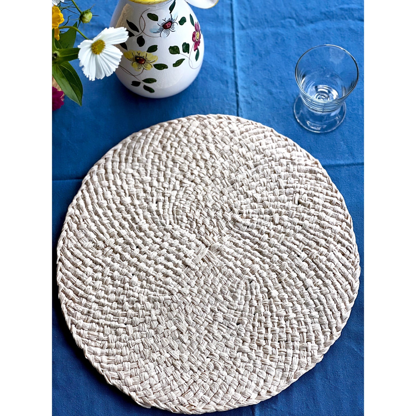 Set of 4 Vintage Woven Placemats