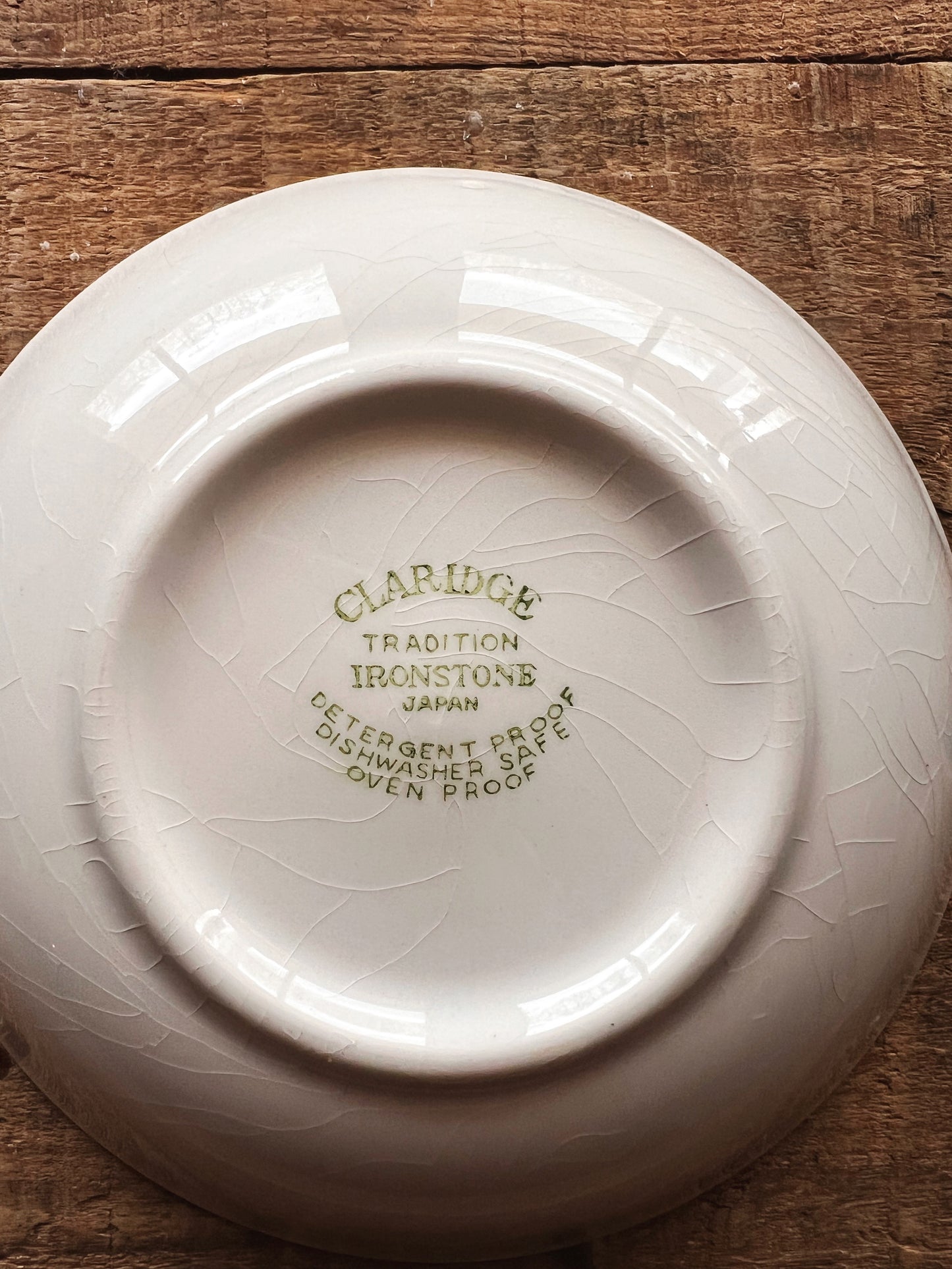 Vintage Set of 3 Claridge Tradition Ironstone Berry Bowls