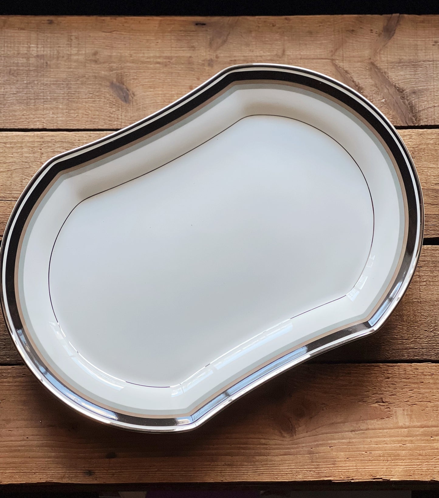 Vintage Mikasa Noir Serving Platter