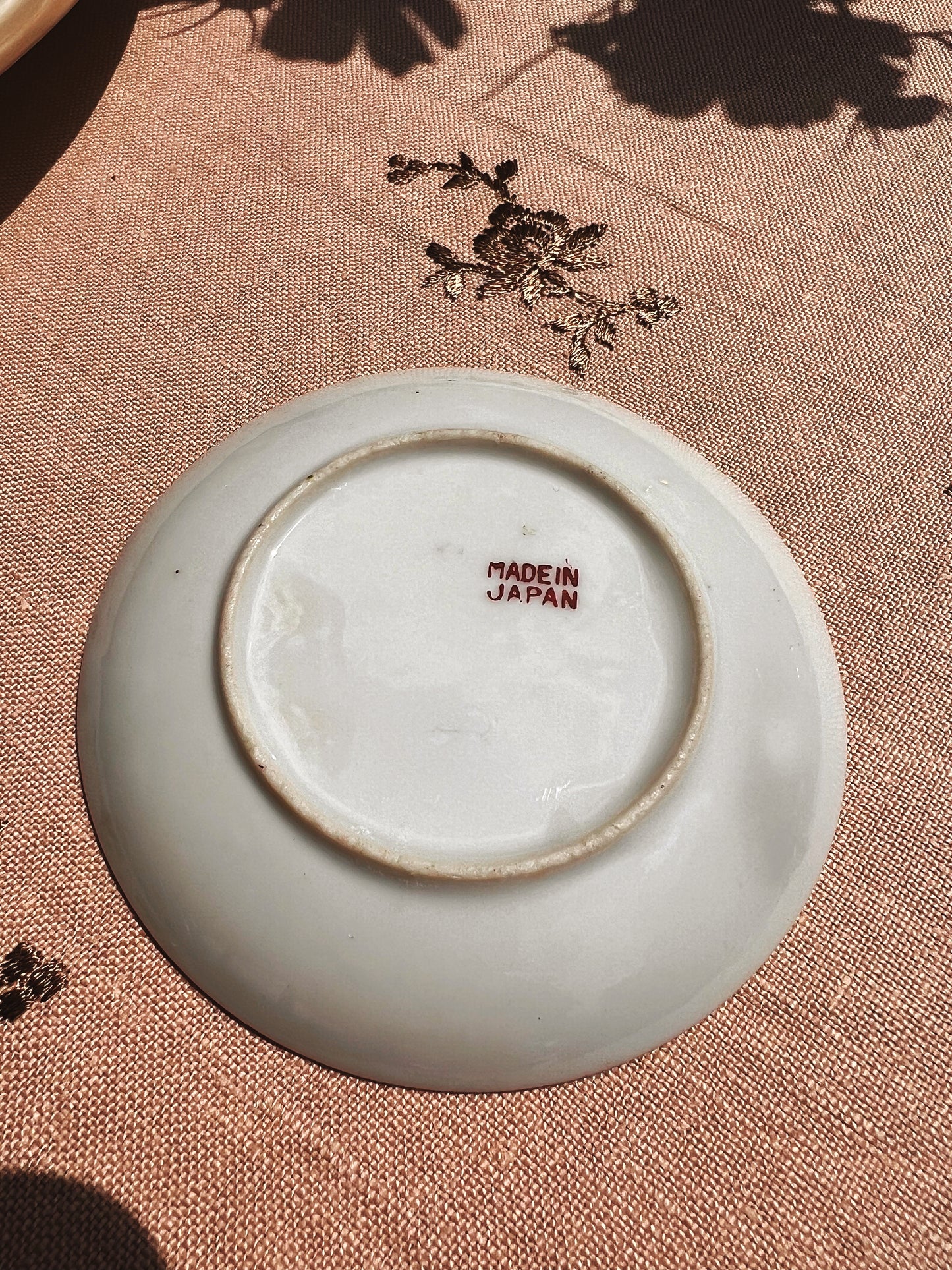 Vintage Hand Painted Saucer