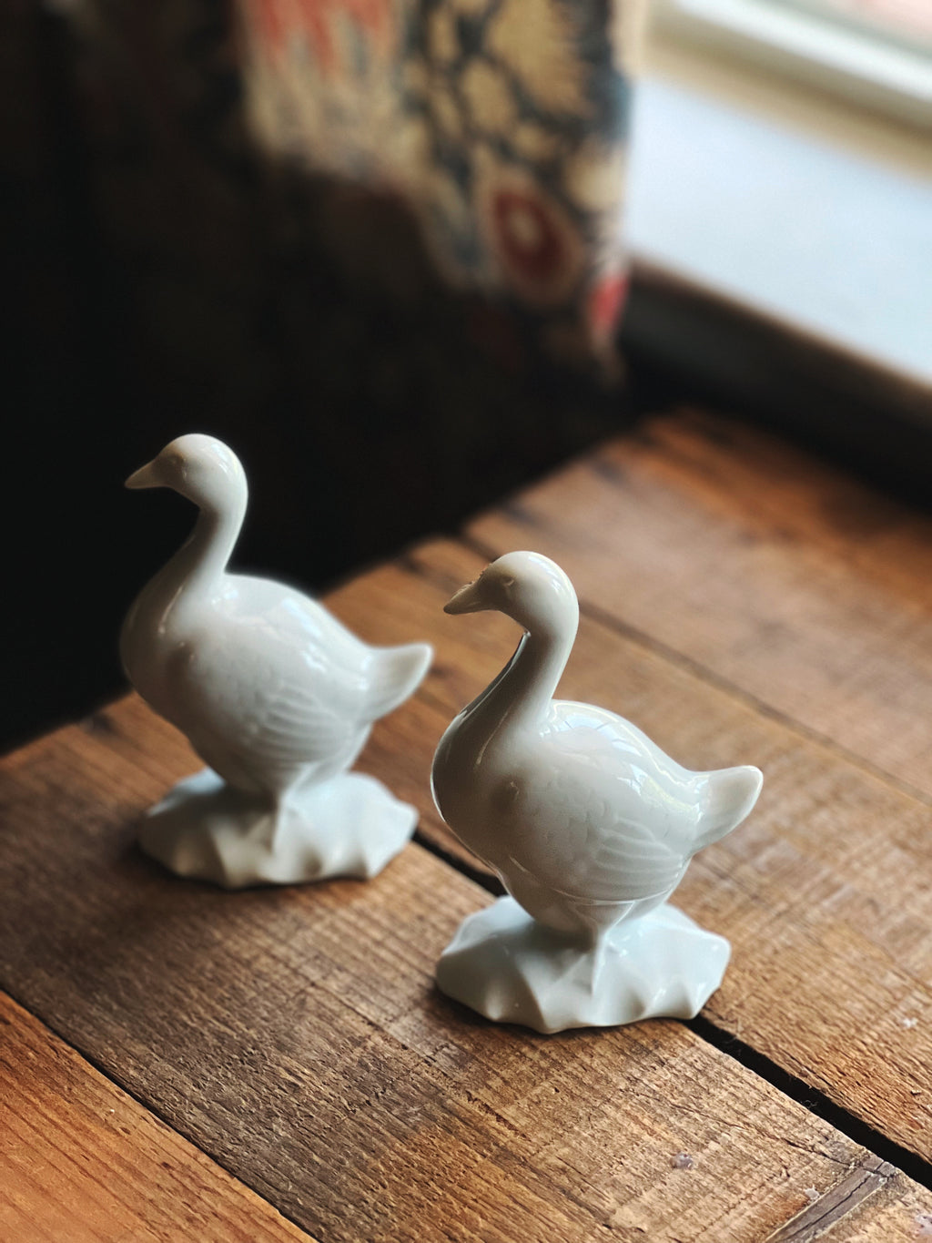 Antique Haviland Limoges Goose Figurine