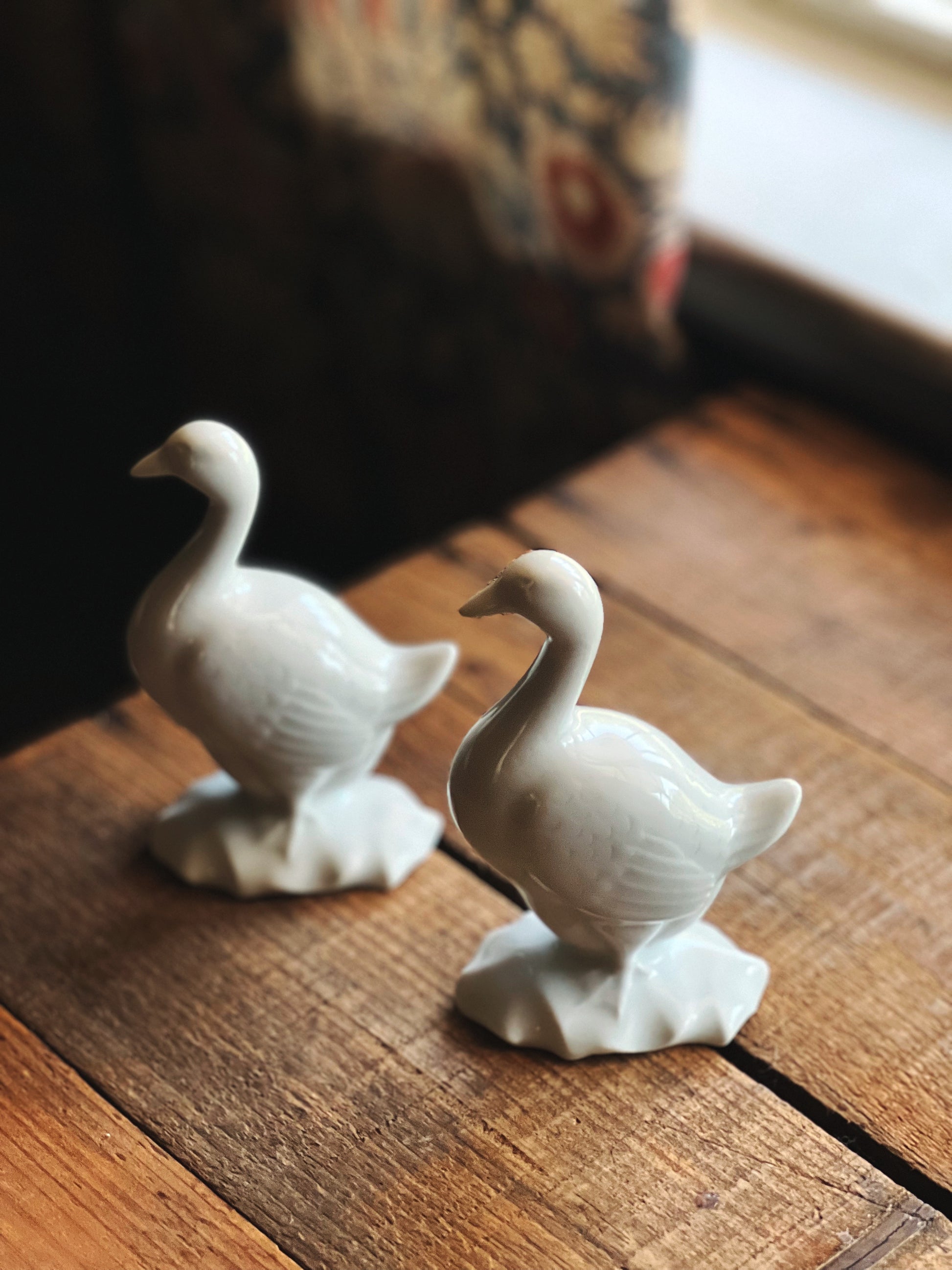 Antique Haviland Limoges Goose Figurine