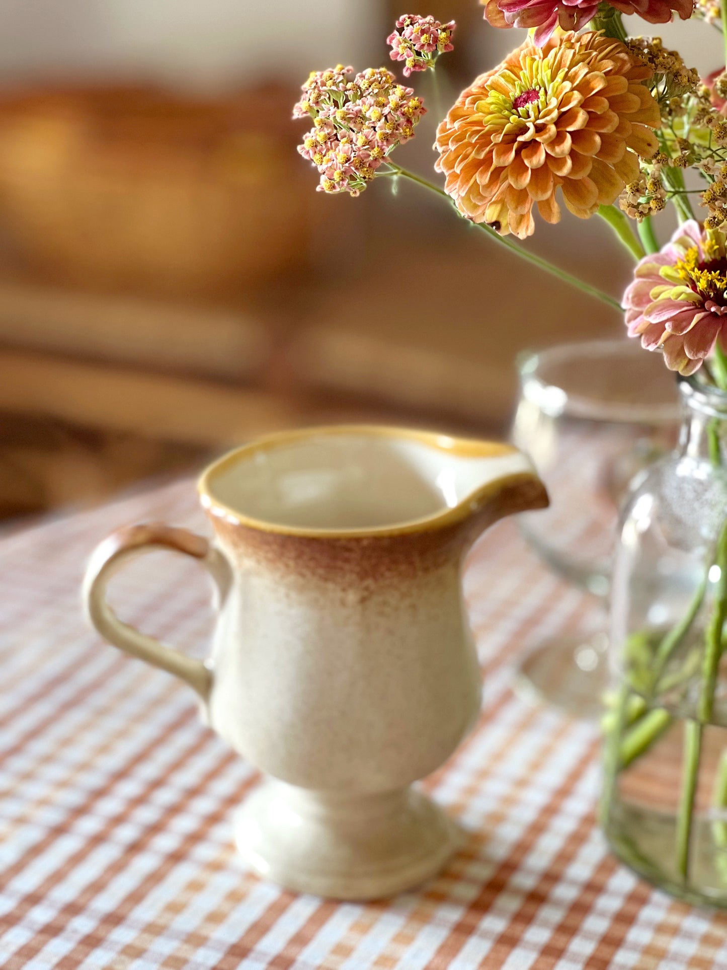 Vintage Mikasa Whole Wheat Creamer