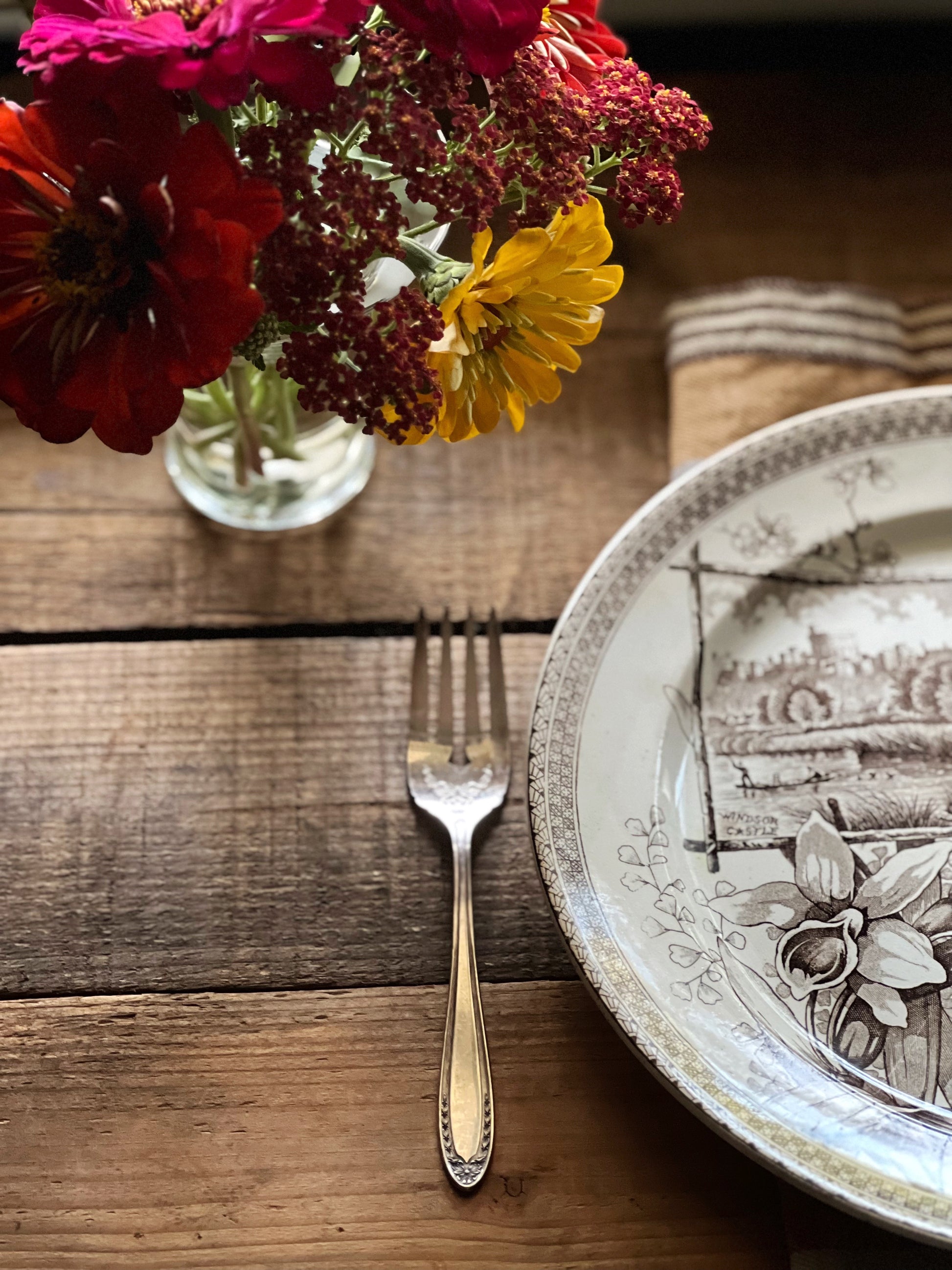 Antique Flatware: Oneida Community Par Plate Bridal Wreath Individual Salad Fork
