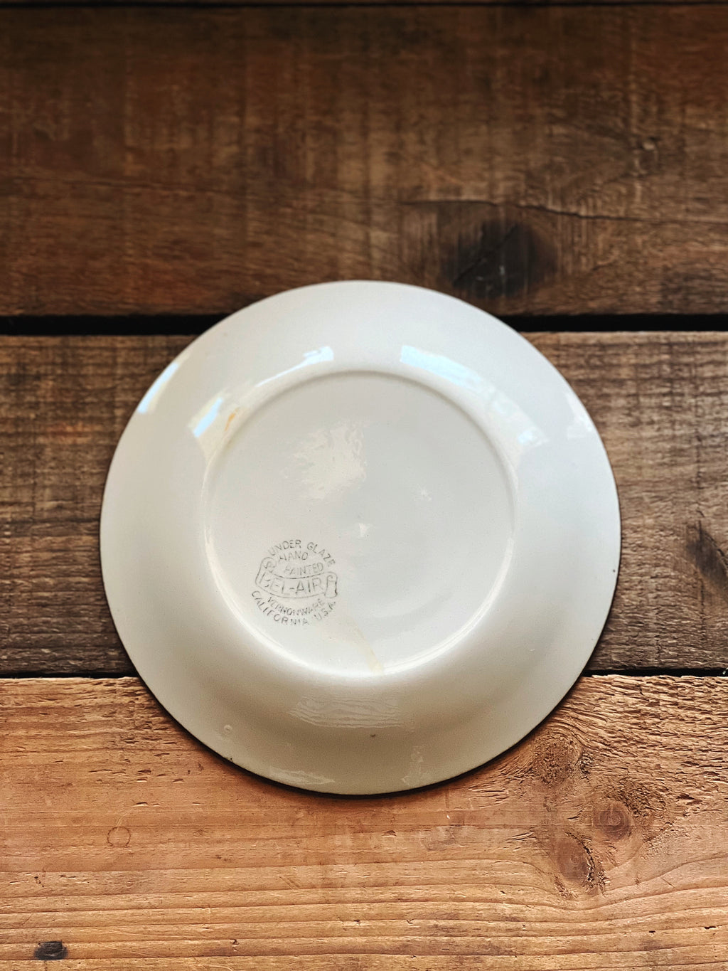 Metlox Poppytrail Vernonware Bel ~ Air Pair of Bread & Butter Plates