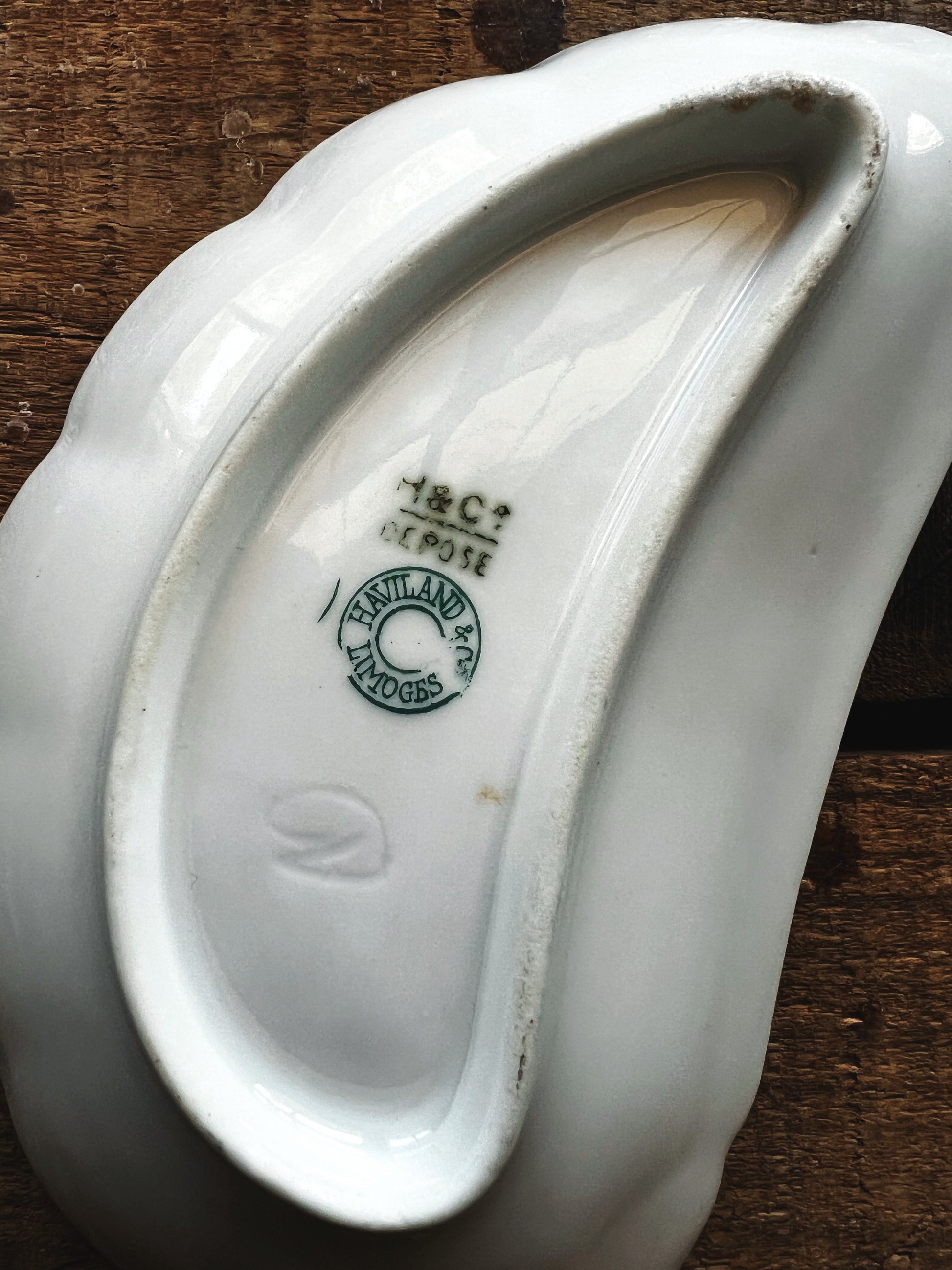 Antique H & Co French Limoges Bone Dish