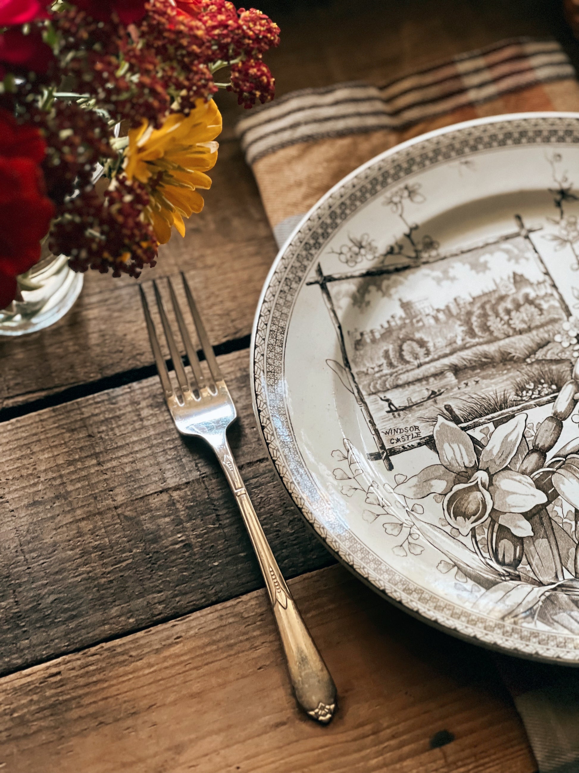 Vintage Rogers Silver Plate Dinner Fork