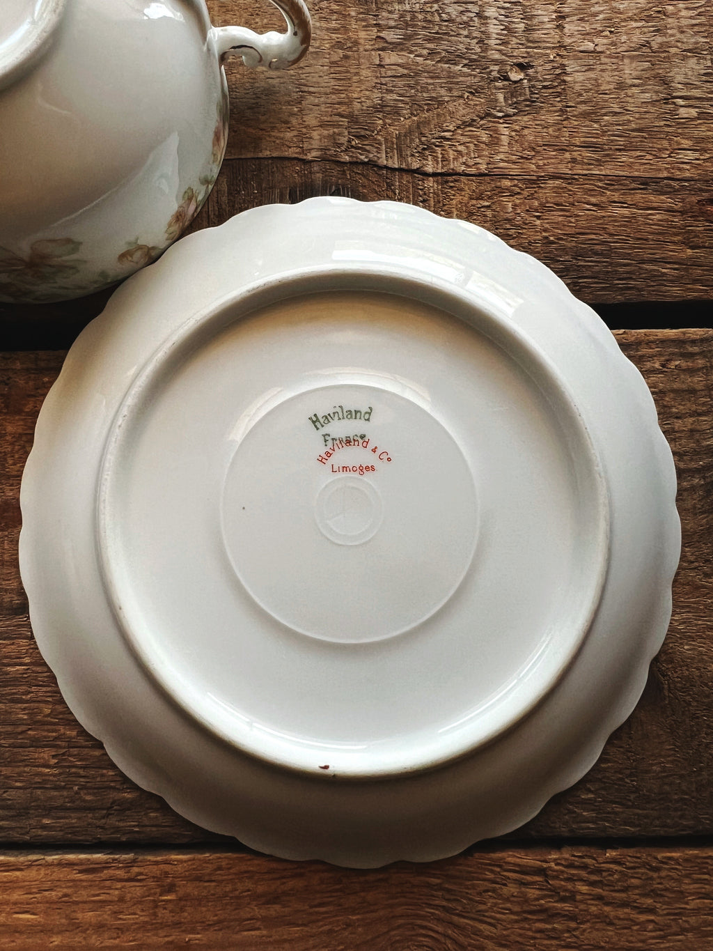 Vintage Haviland Limoges The Countess Teacup & Saucer Set