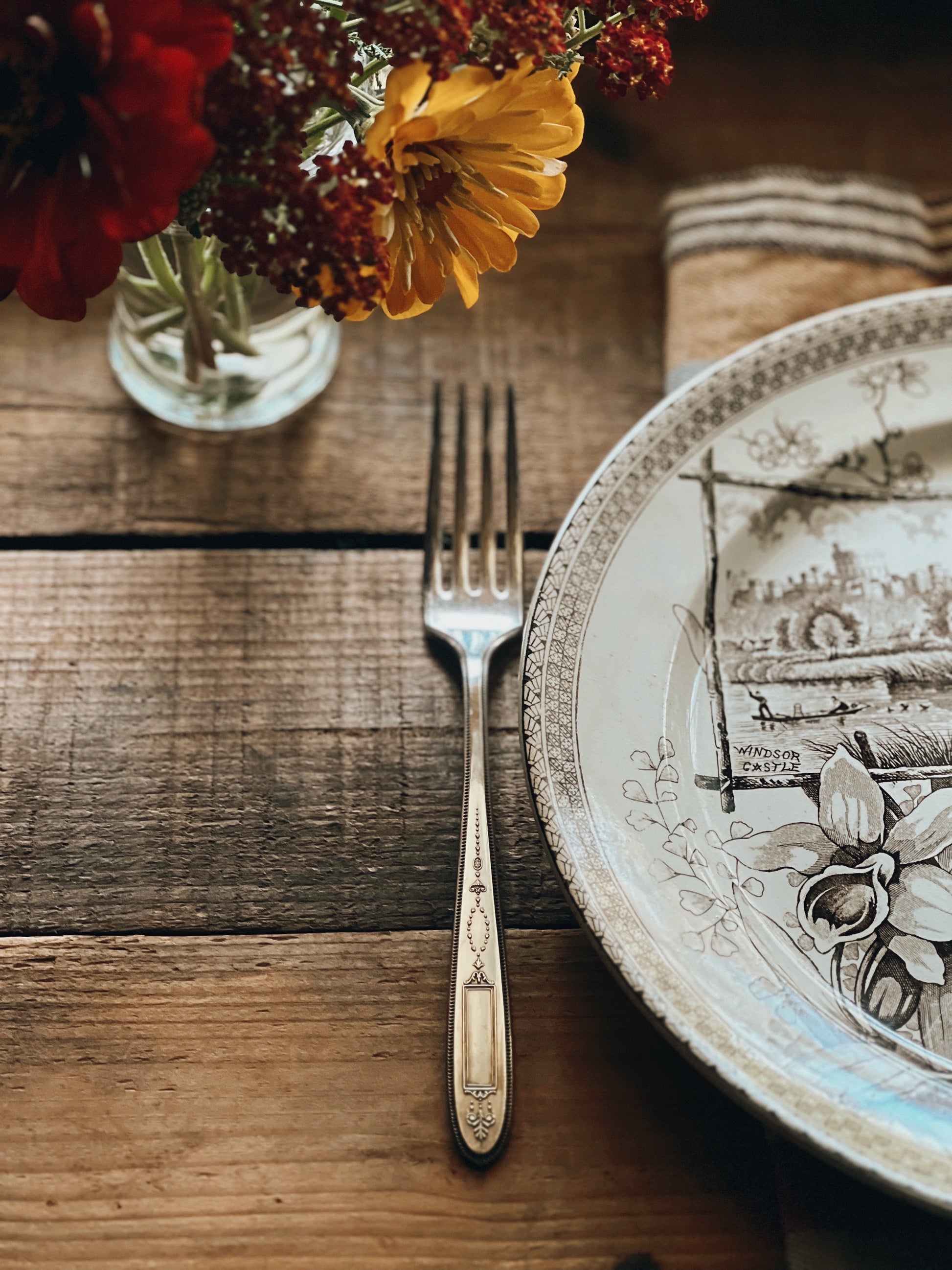 Antique Oneida Community Plate Grosvenor Dinner Fork