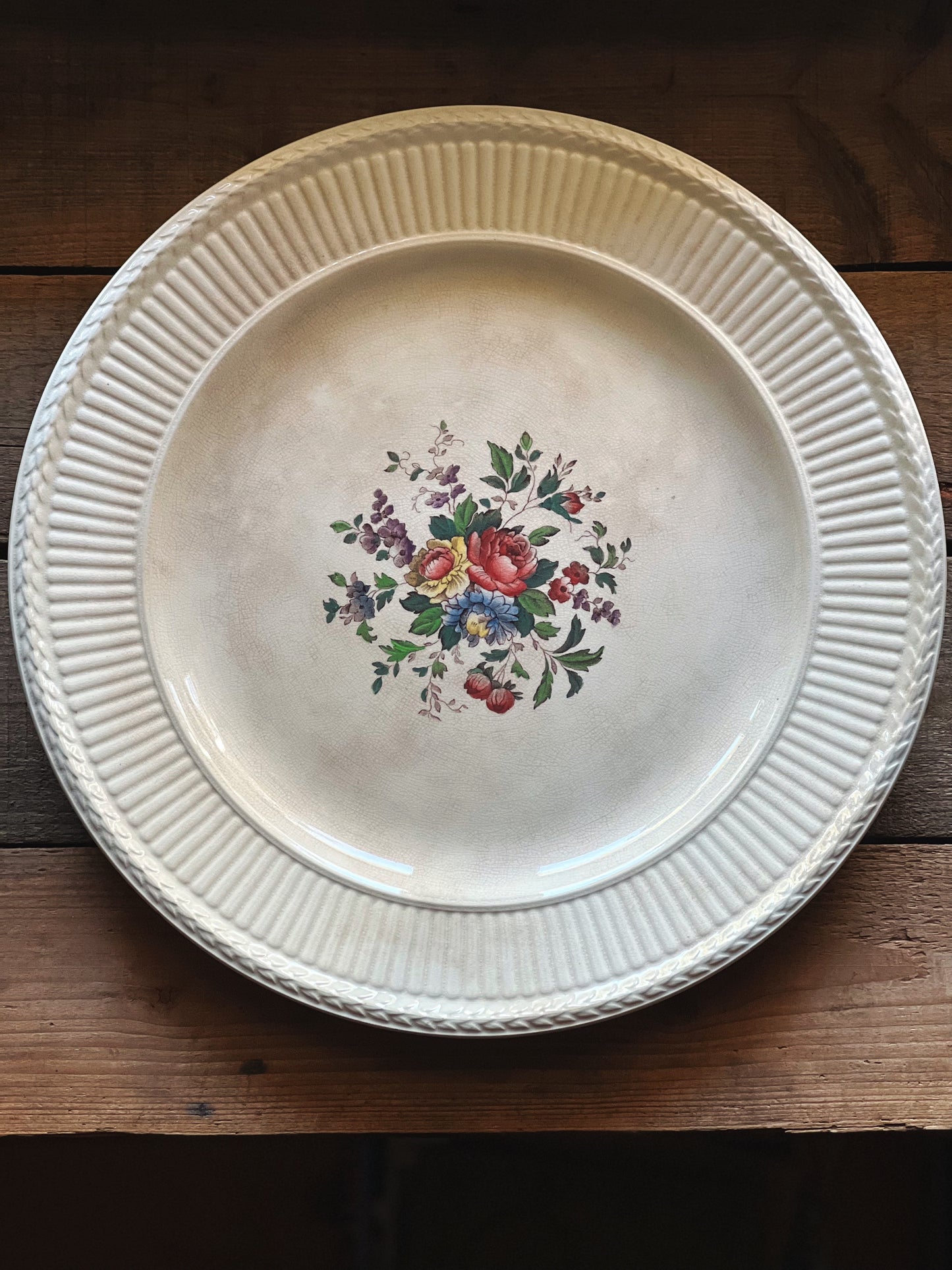 Vintage Wedgwood Conway Round Platter