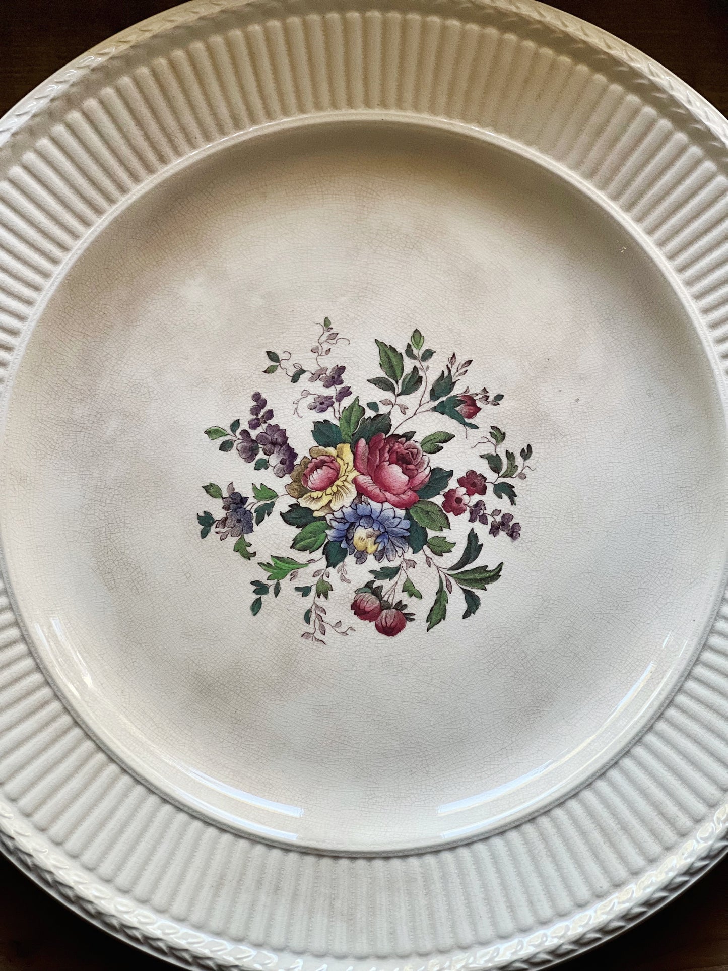 Vintage Wedgwood Conway Round Platter