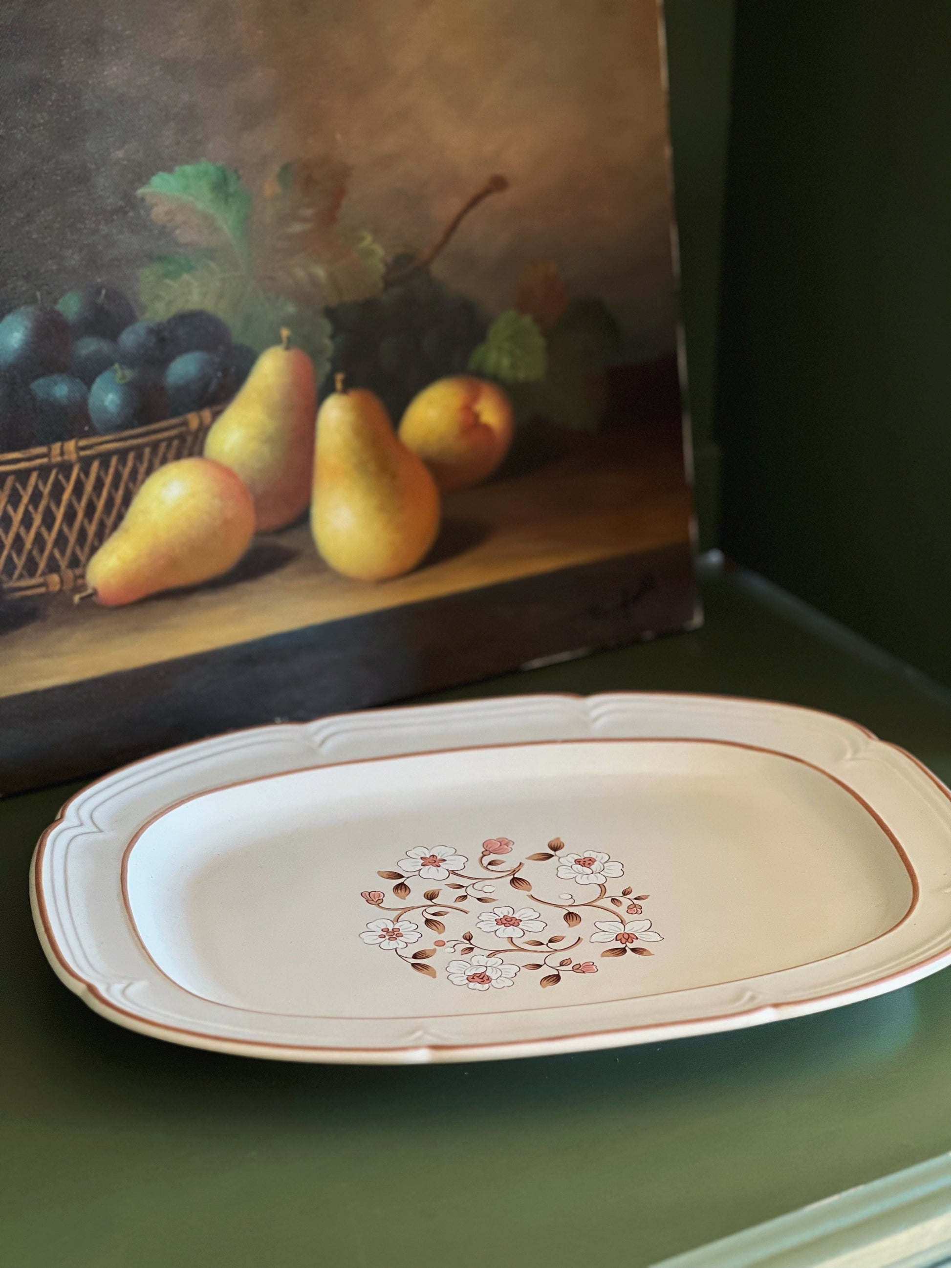 Vintage Covington Edition Idlewild Serving Platter