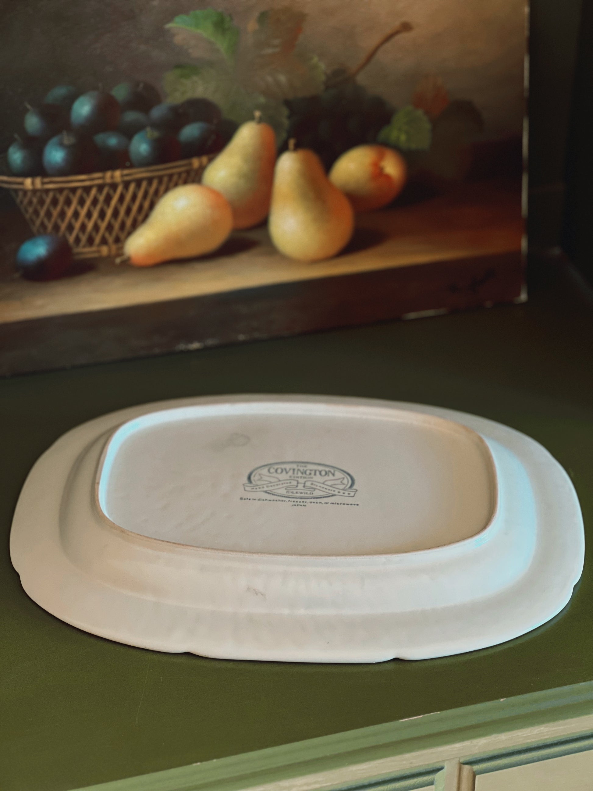 Vintage Covington Edition Idlewild Serving Platter
