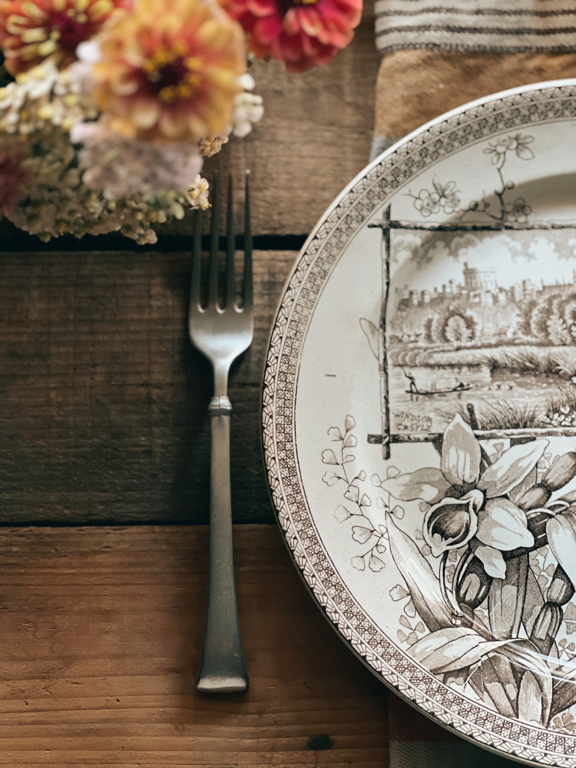 Vintage International Pewter Northford Dinner Fork