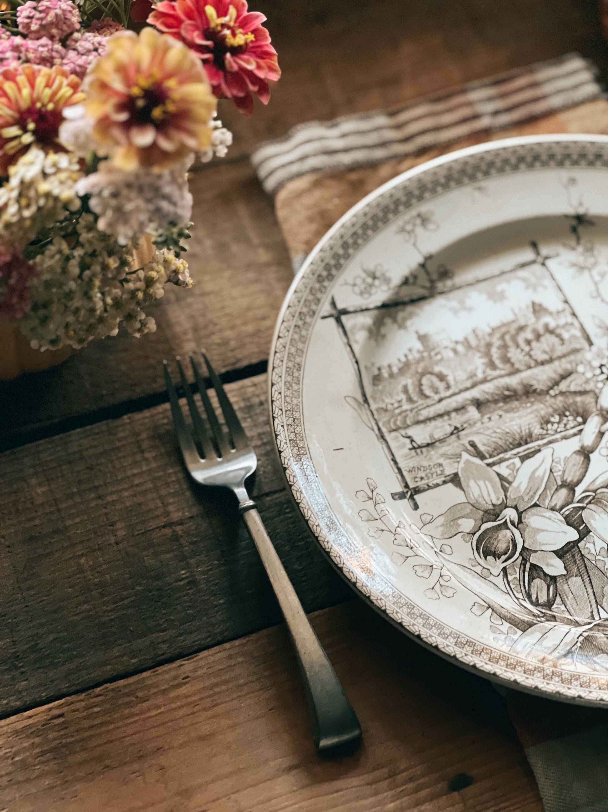 Vintage International Pewter Northford Salad Fork