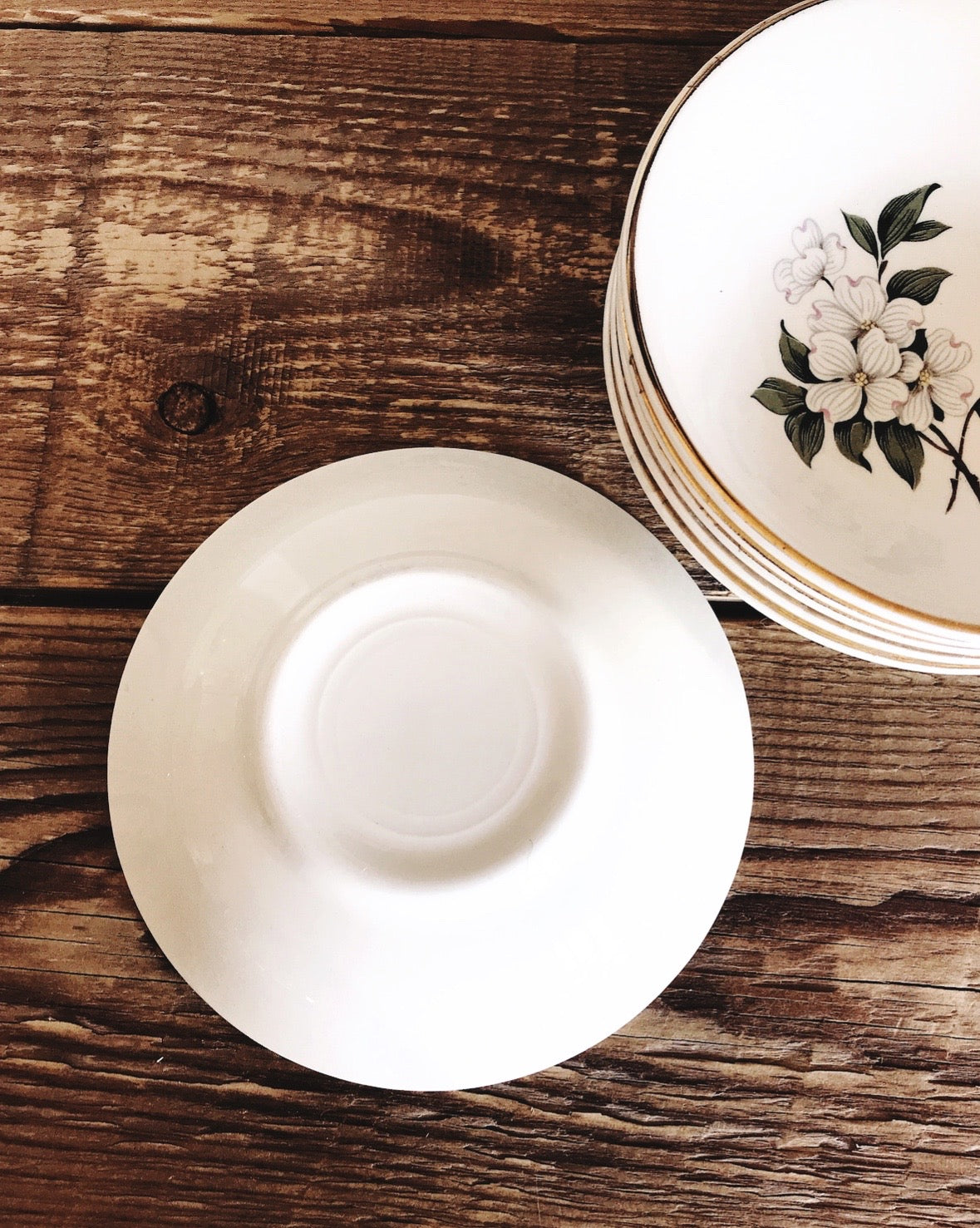 Vintage Floral Berry Bowl