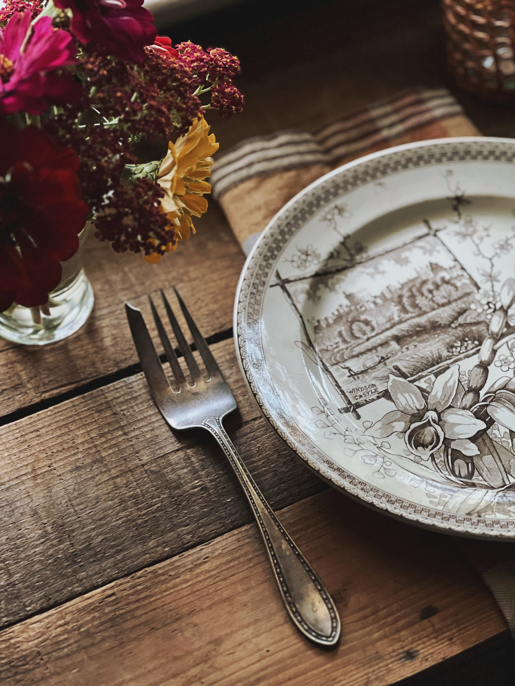 Vintage R Wallace & Sons Cold Meat Fork