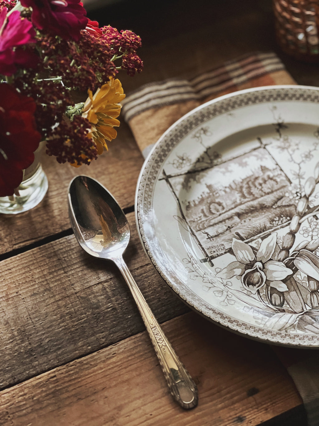 Vintage Holmes & Tuttle Wentworth Serving Spoon