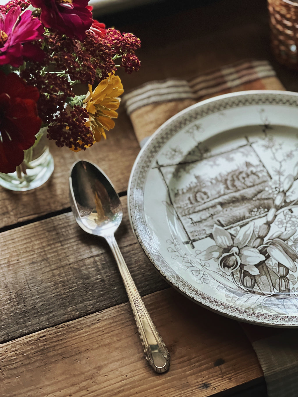 Vintage Holmes & Tuttle Wentworth Serving Spoon