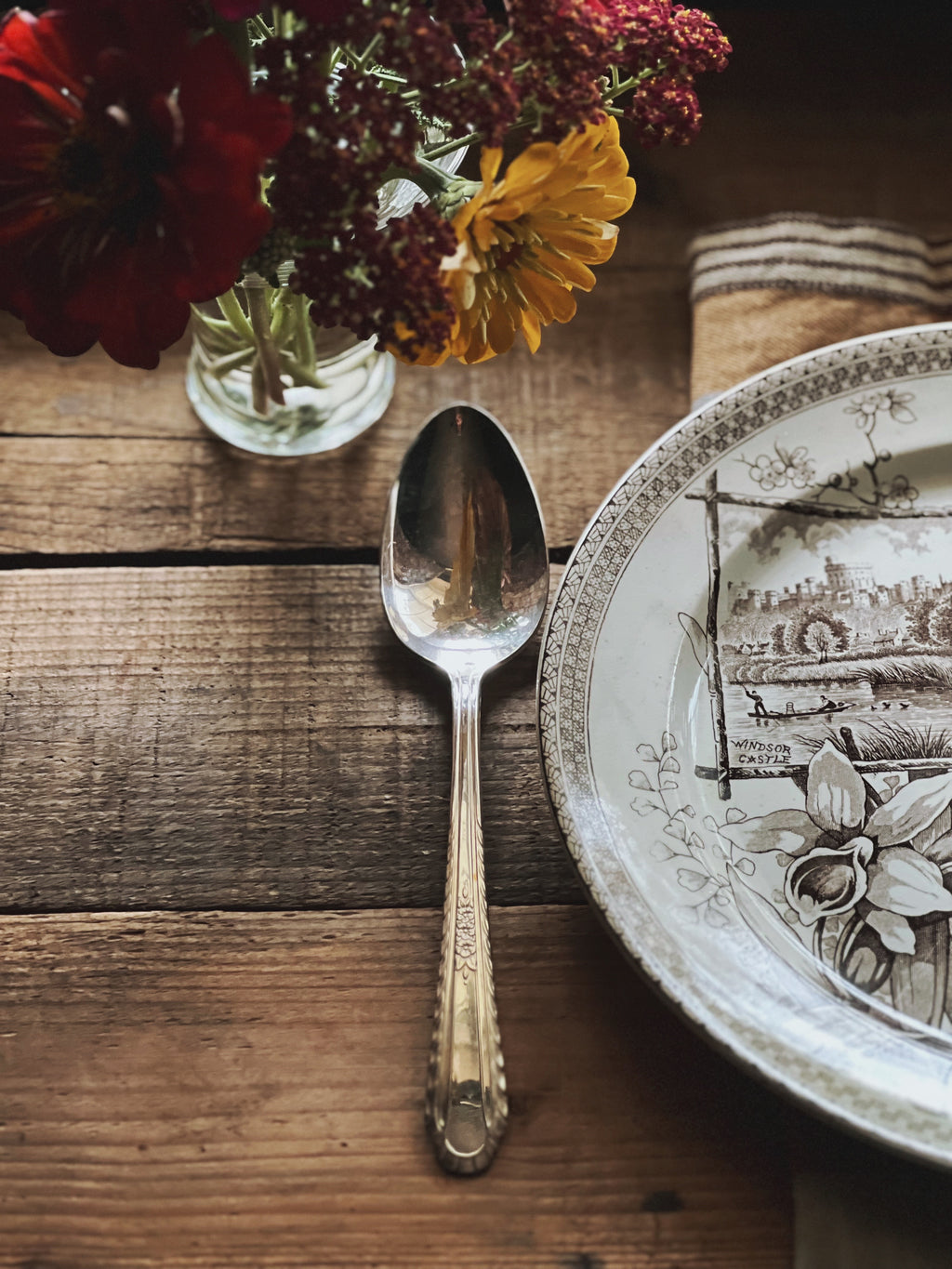 Vintage Holmes & Tuttle Wentworth Serving Spoon