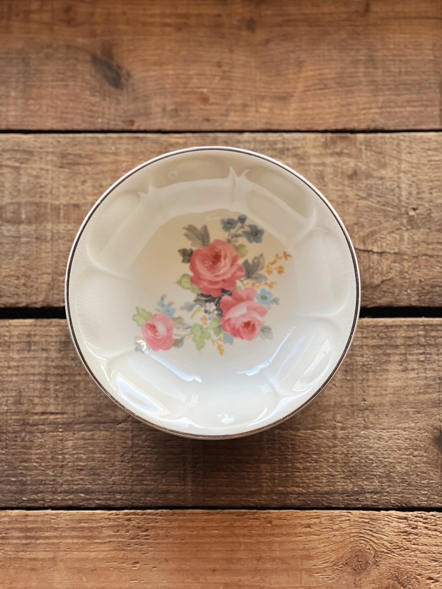 Vintage Universal Cambridge Floral Cereal Bowl