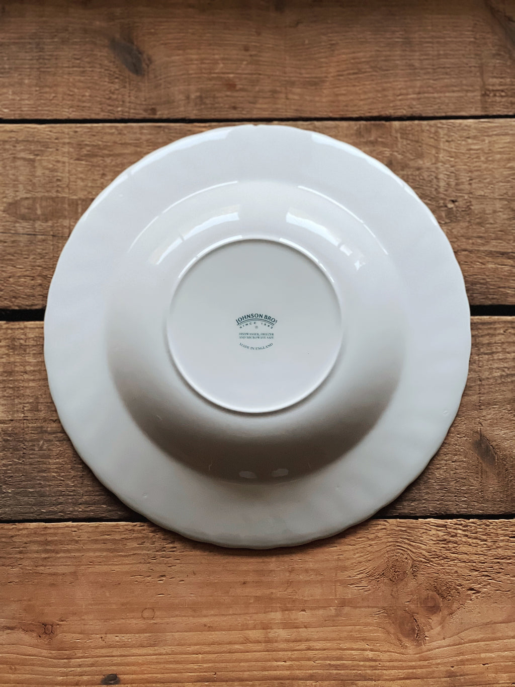 Vintage Johnson Brothers Regency Rimmed Soup Bowl