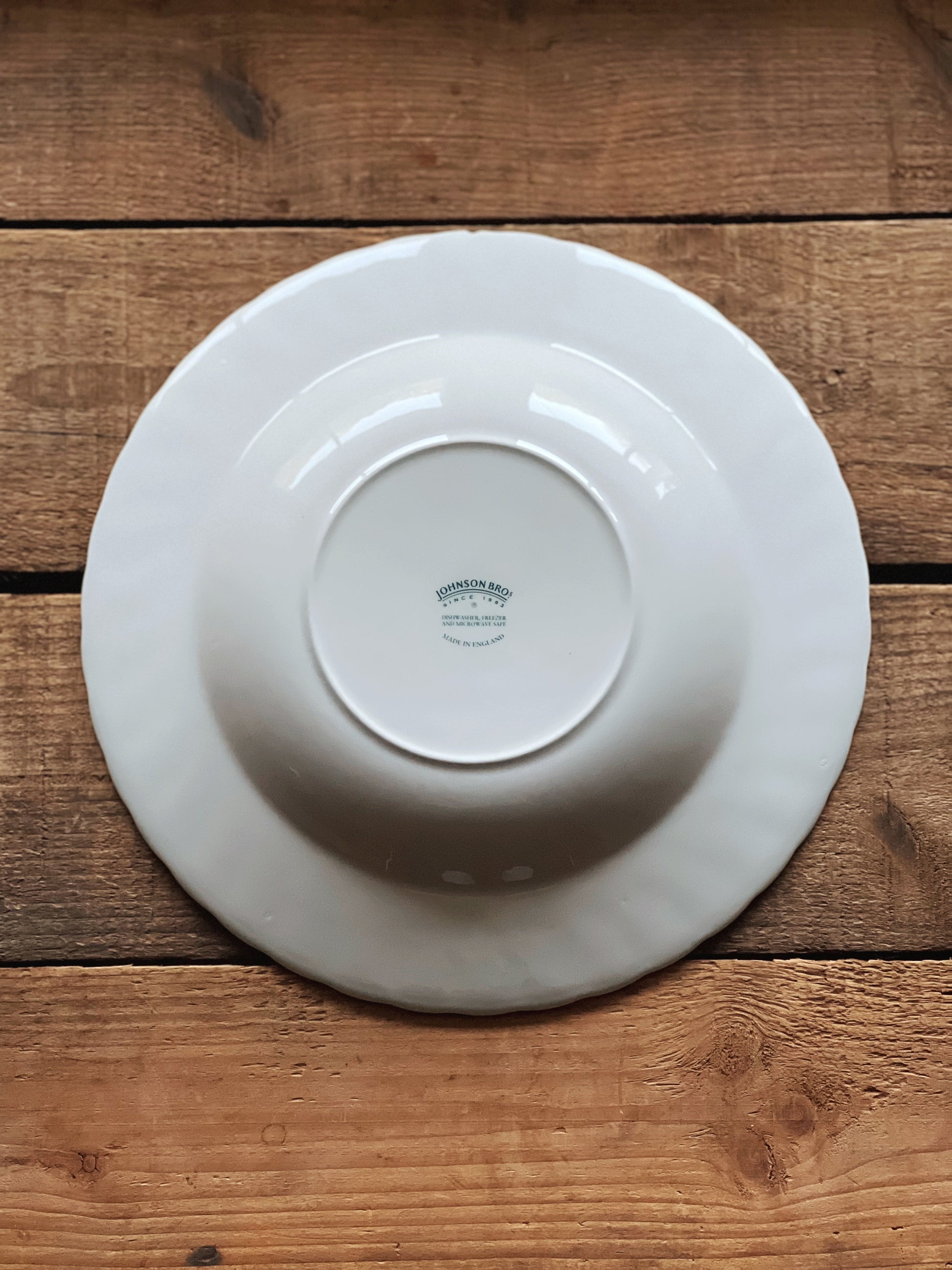 Vintage Johnson Brothers Regency Rimmed Soup Bowl