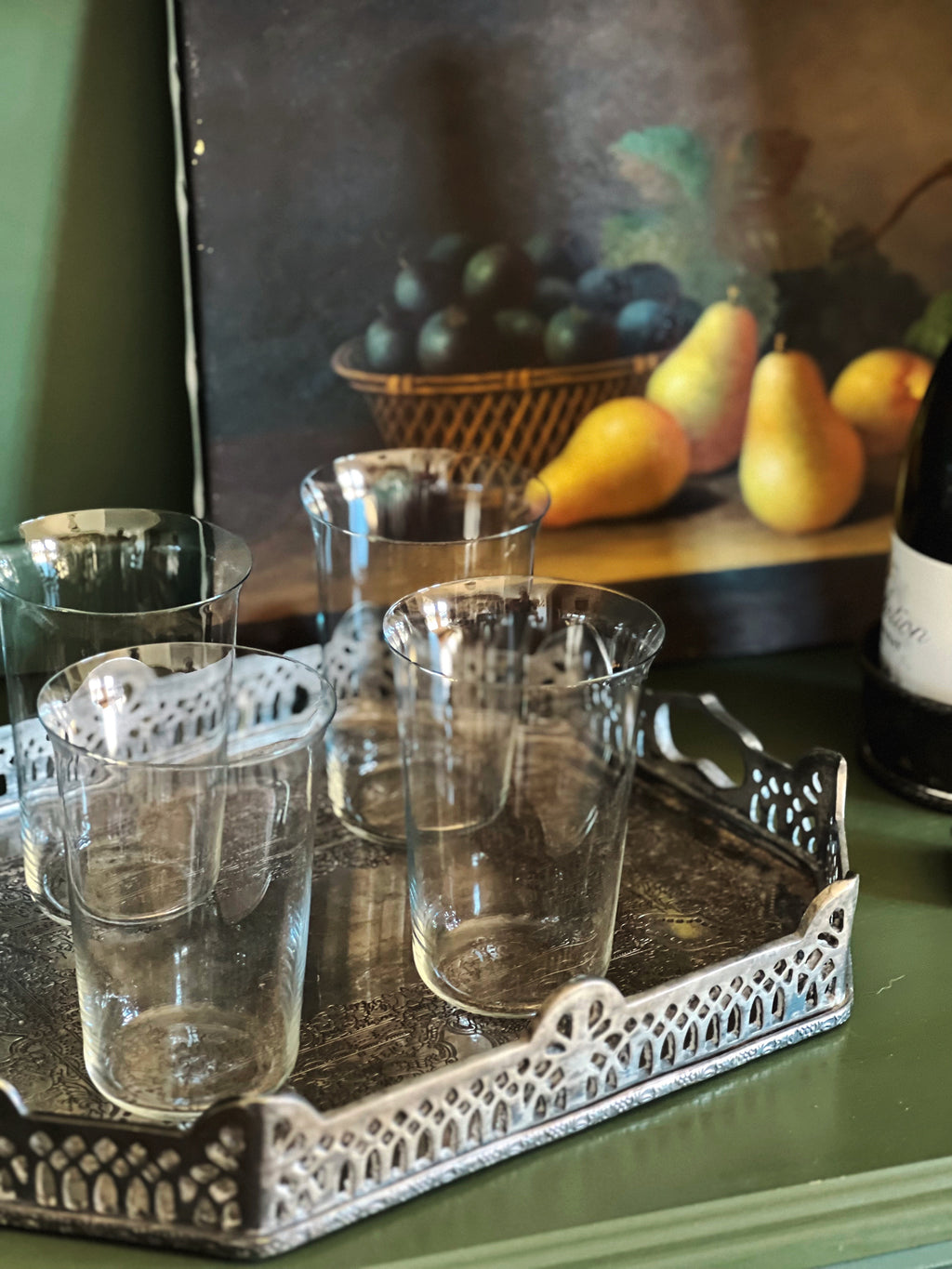 Set of 4 Modern Highball Glasses / Tumblers