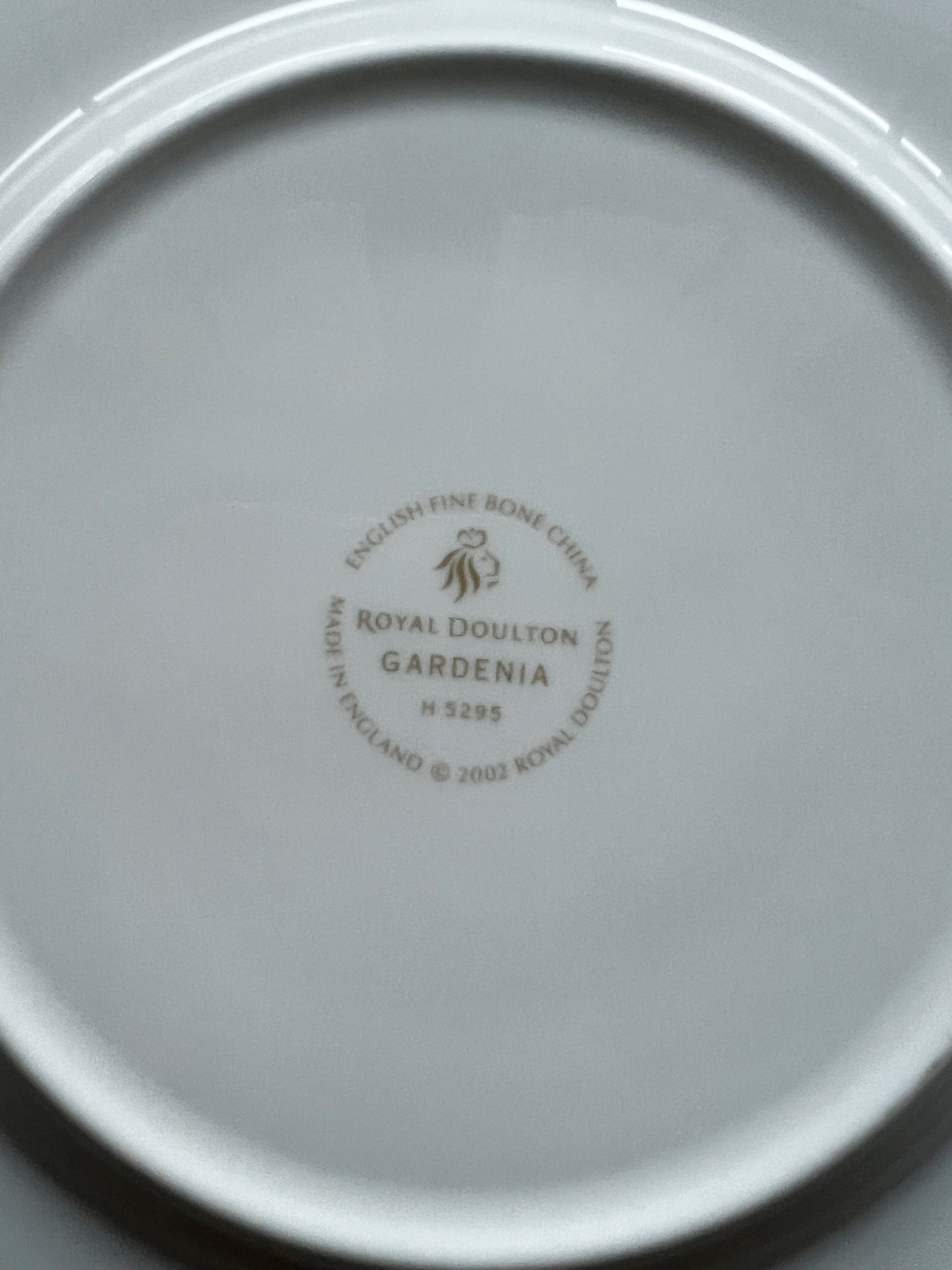 Vintage Royal Doulton Gardenia Salad Plate