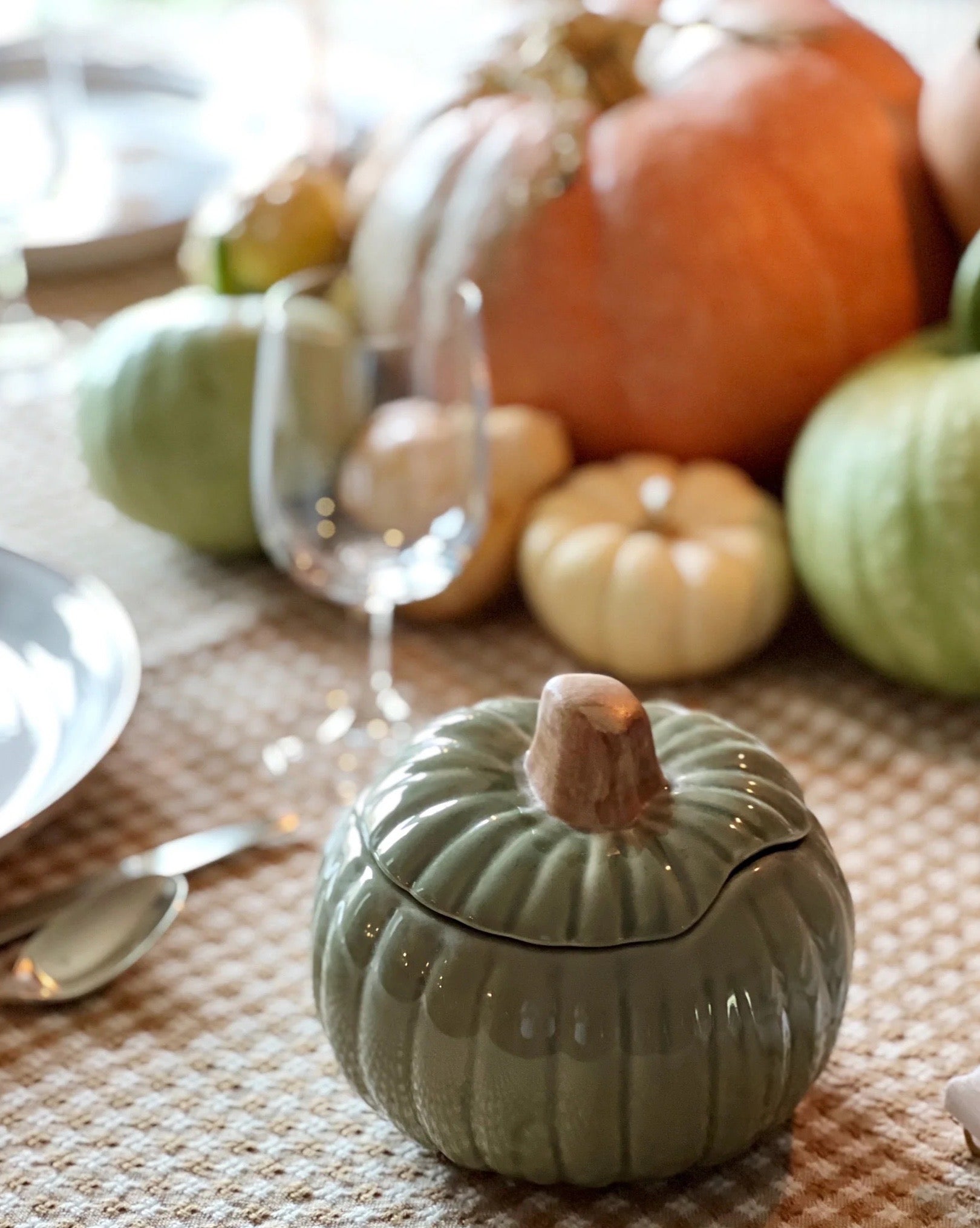 Vintage Williams Sonoma Individual Pumpkin Tureen