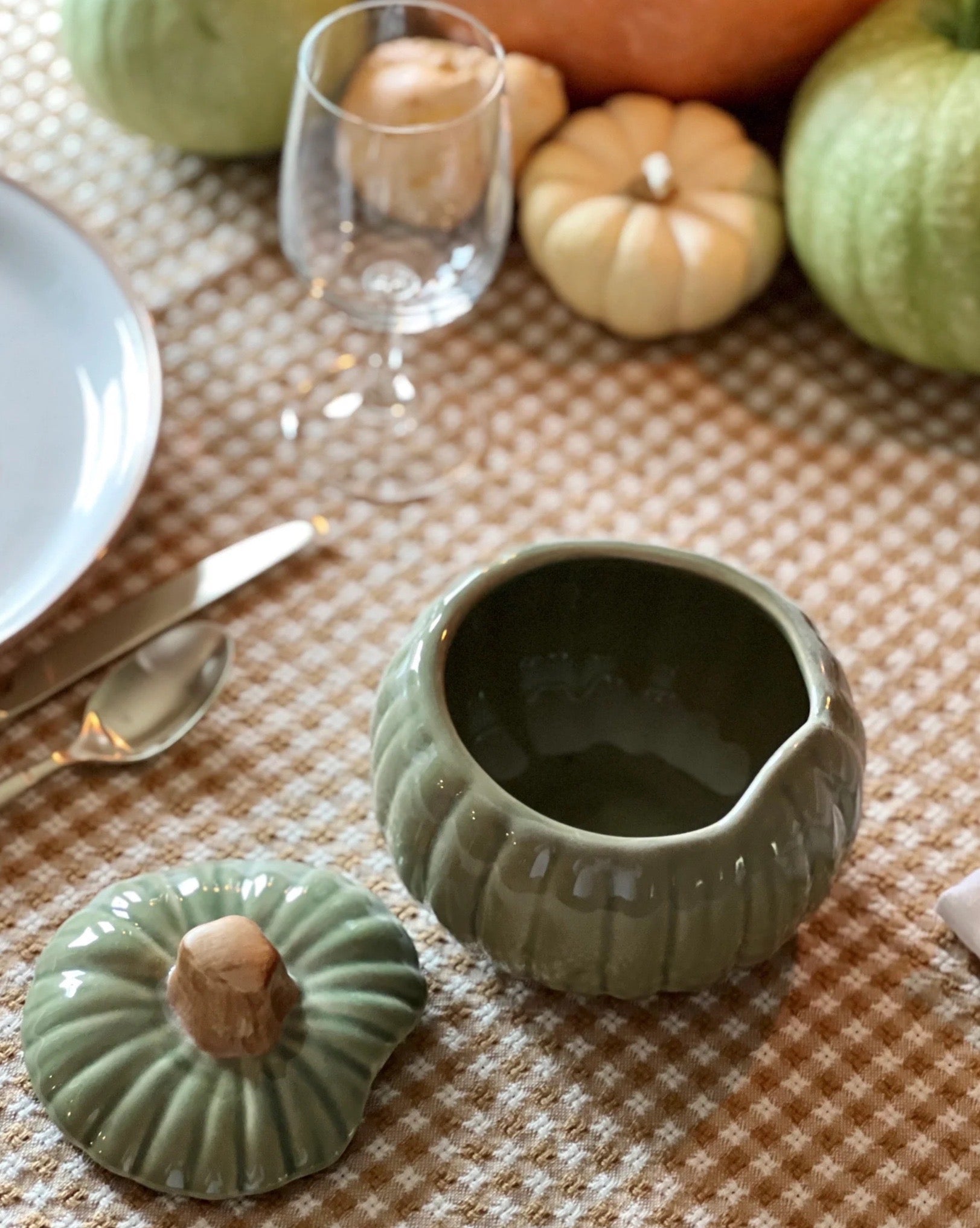 Vintage Williams Sonoma Individual Pumpkin Tureen