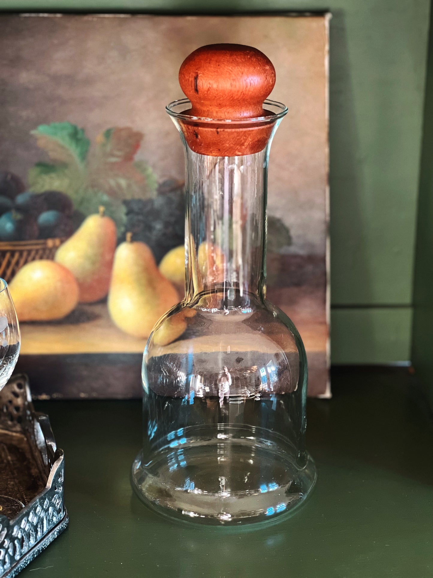 Vintage Glass Decanter