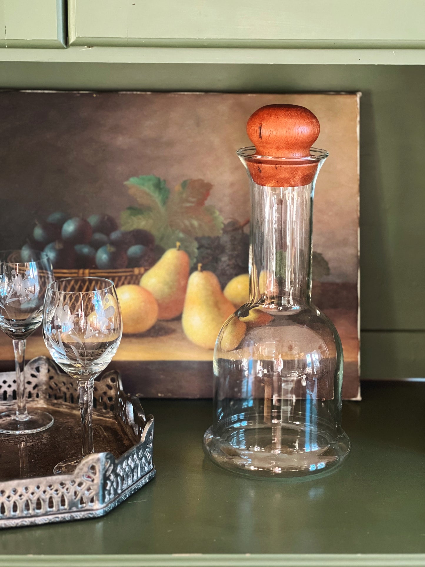 Vintage Glass Decanter