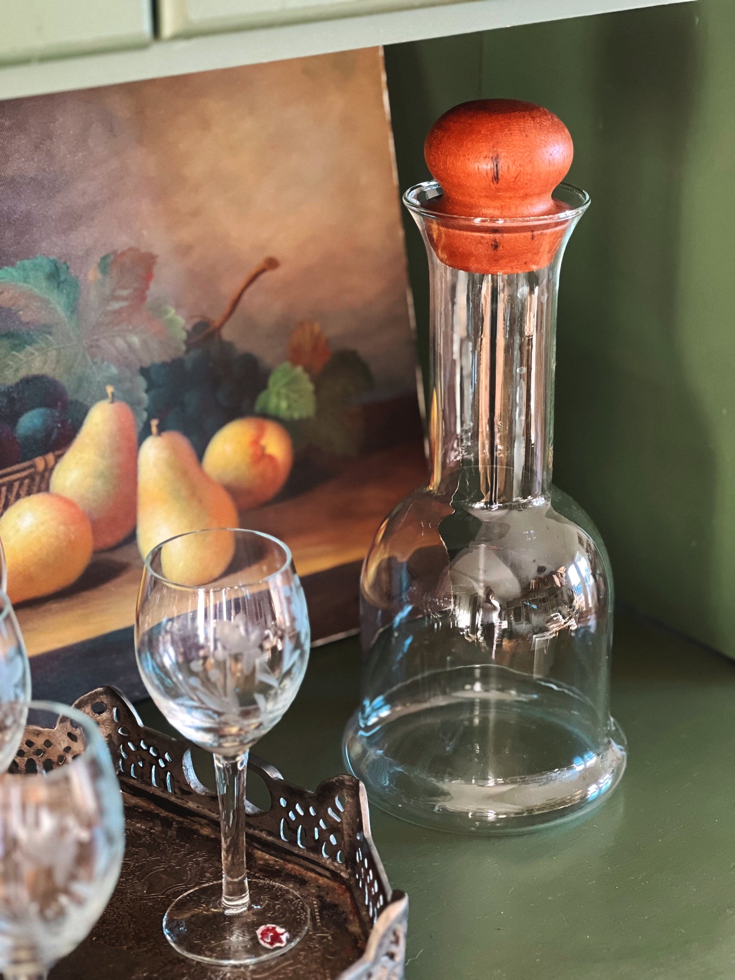 Vintage Glass Decanter