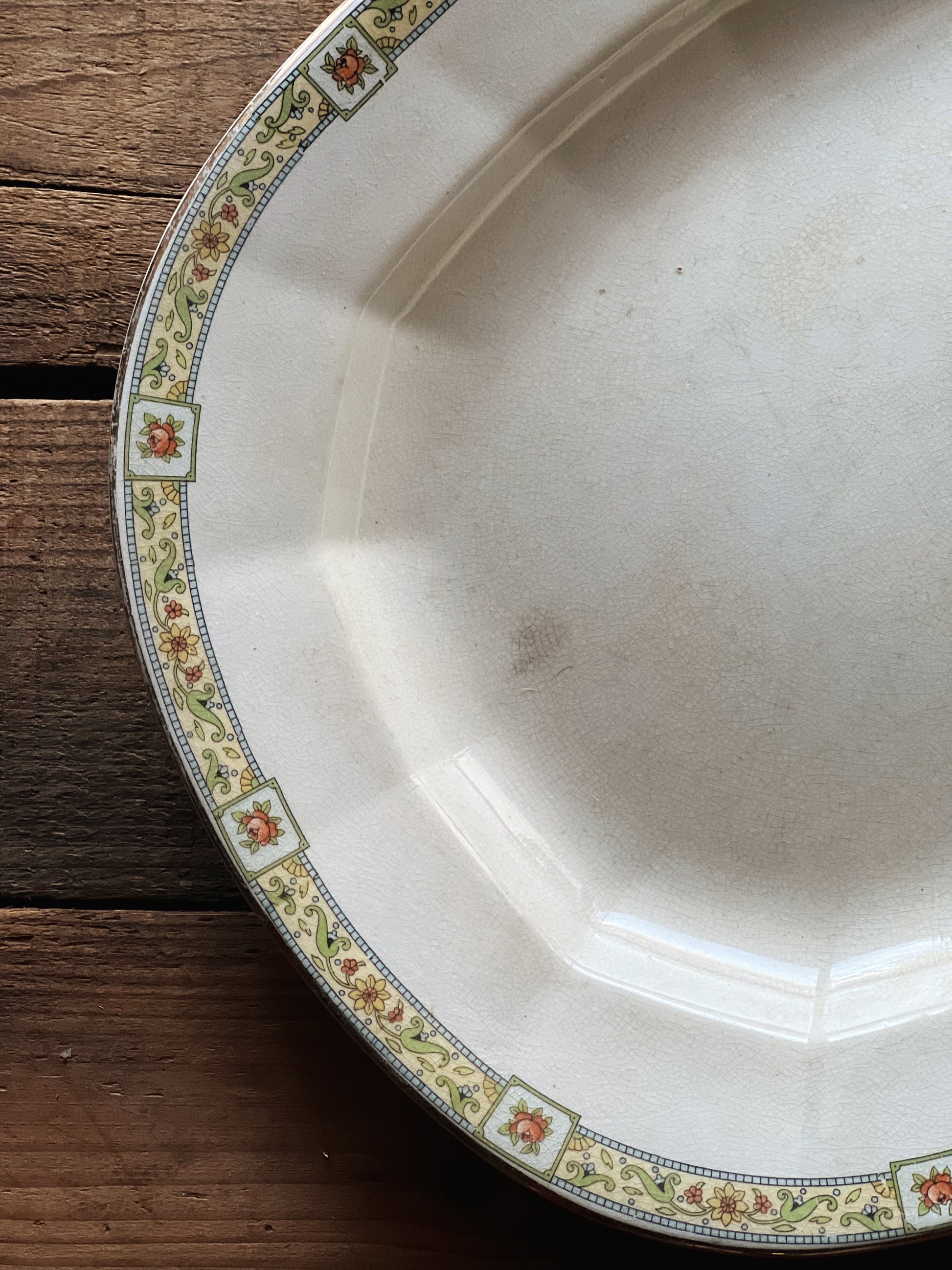 Vintage Edwin Knowles Vitreous China Serving Platter