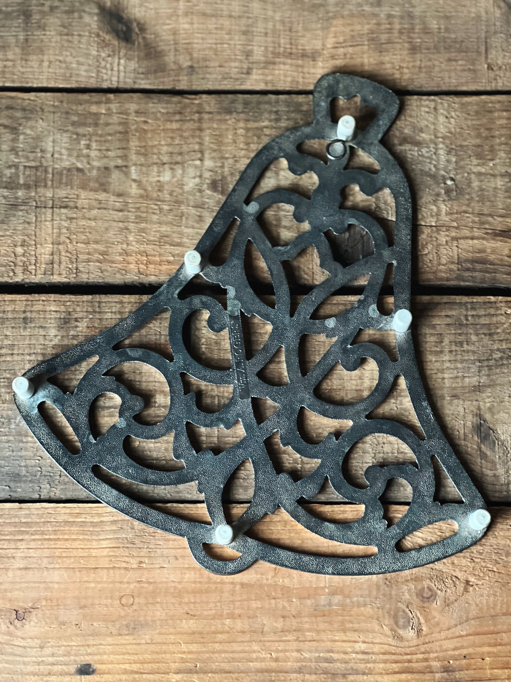 Vintage Wm Rogers Silver Plate Bell Trivet