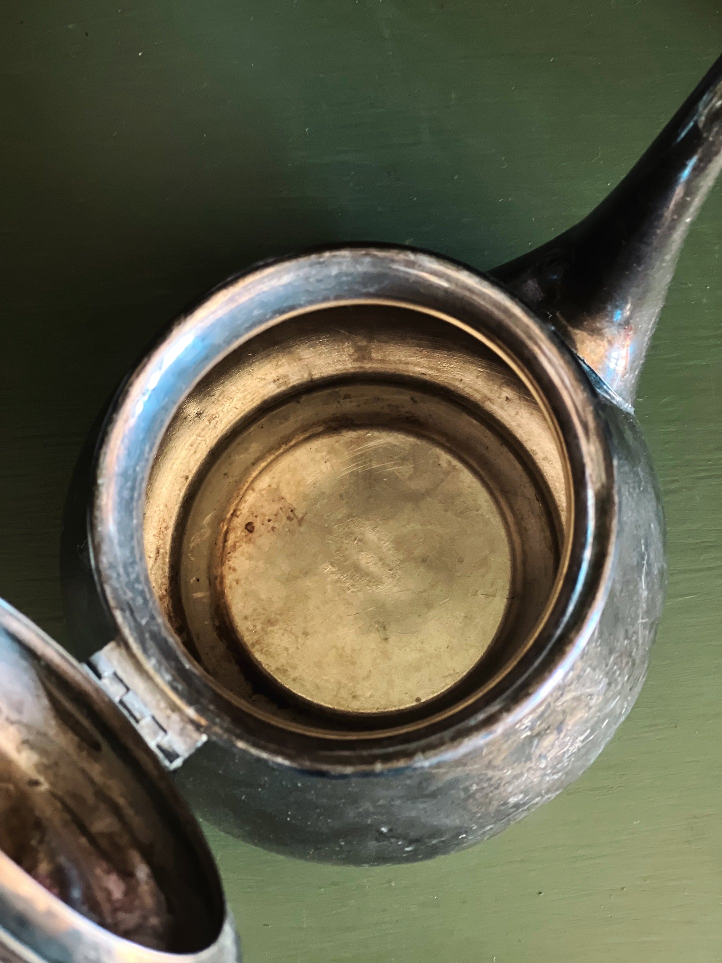 Vintage Beacon Silver Company Quadruple Plate Teapot
