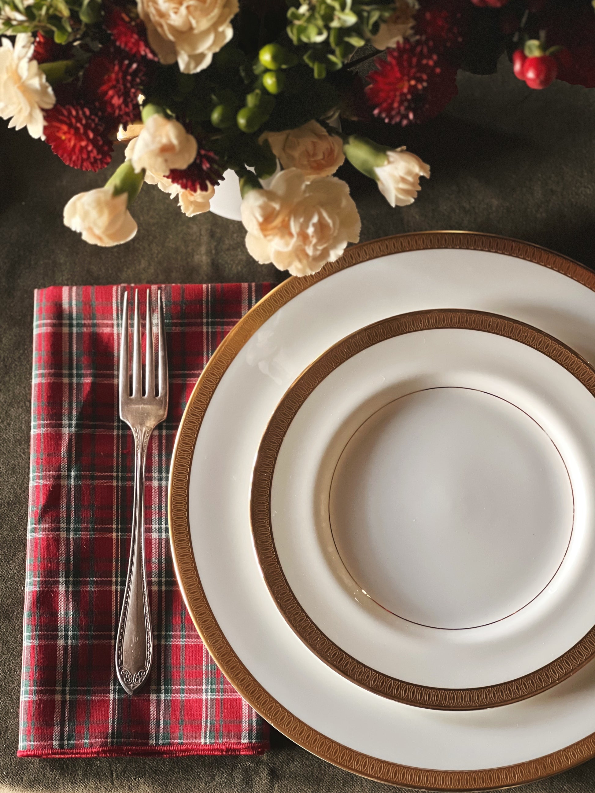 Vintage Mikasa Bone China Pembroke Salad/Dessert Plate