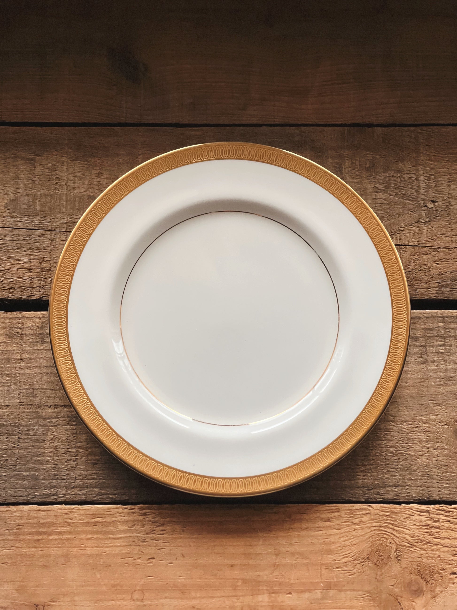 Vintage Mikasa Bone China Pembroke Salad/Dessert Plate