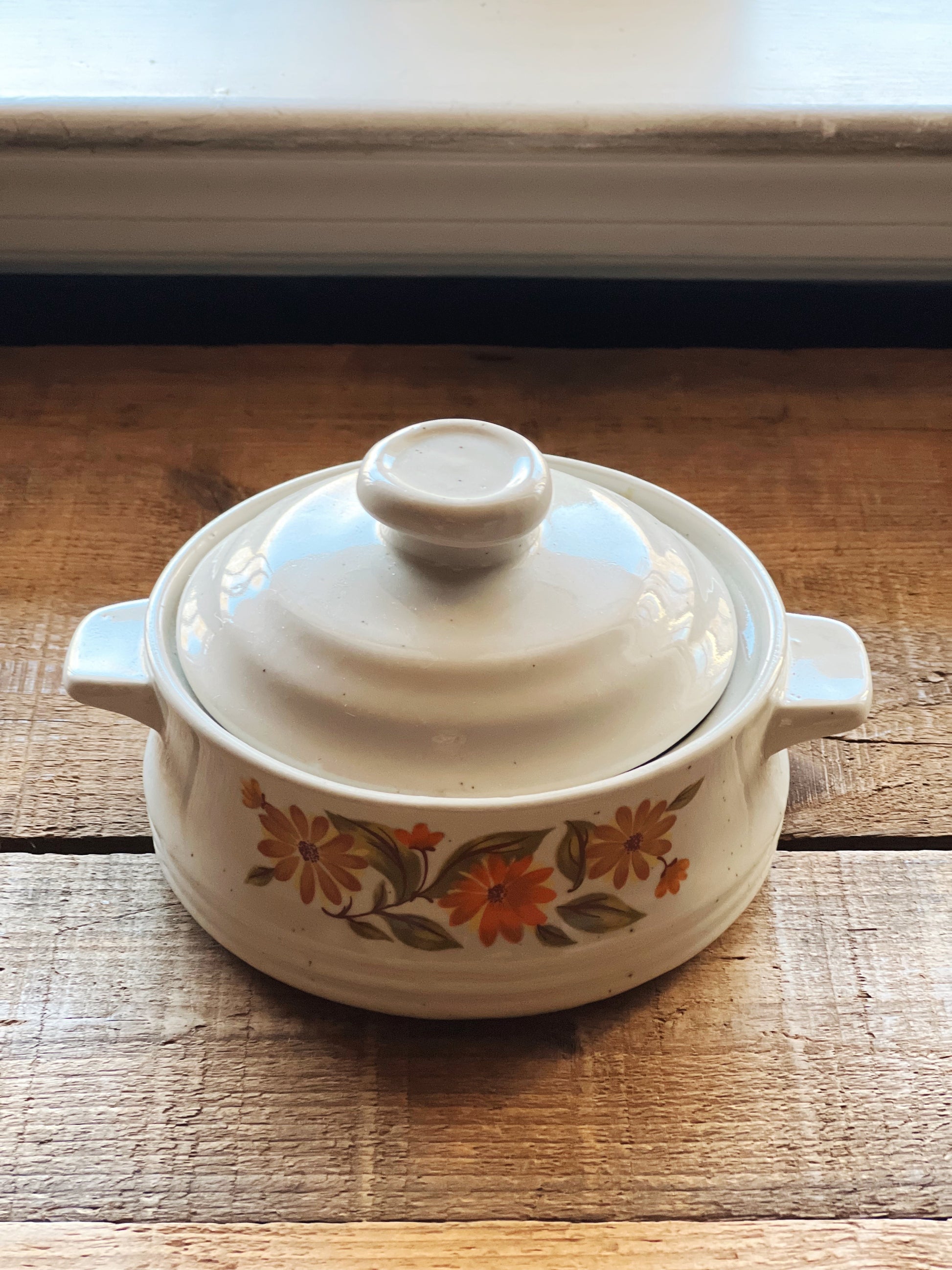 Vintage Capri Bake Serve N Store Stoneware Baker