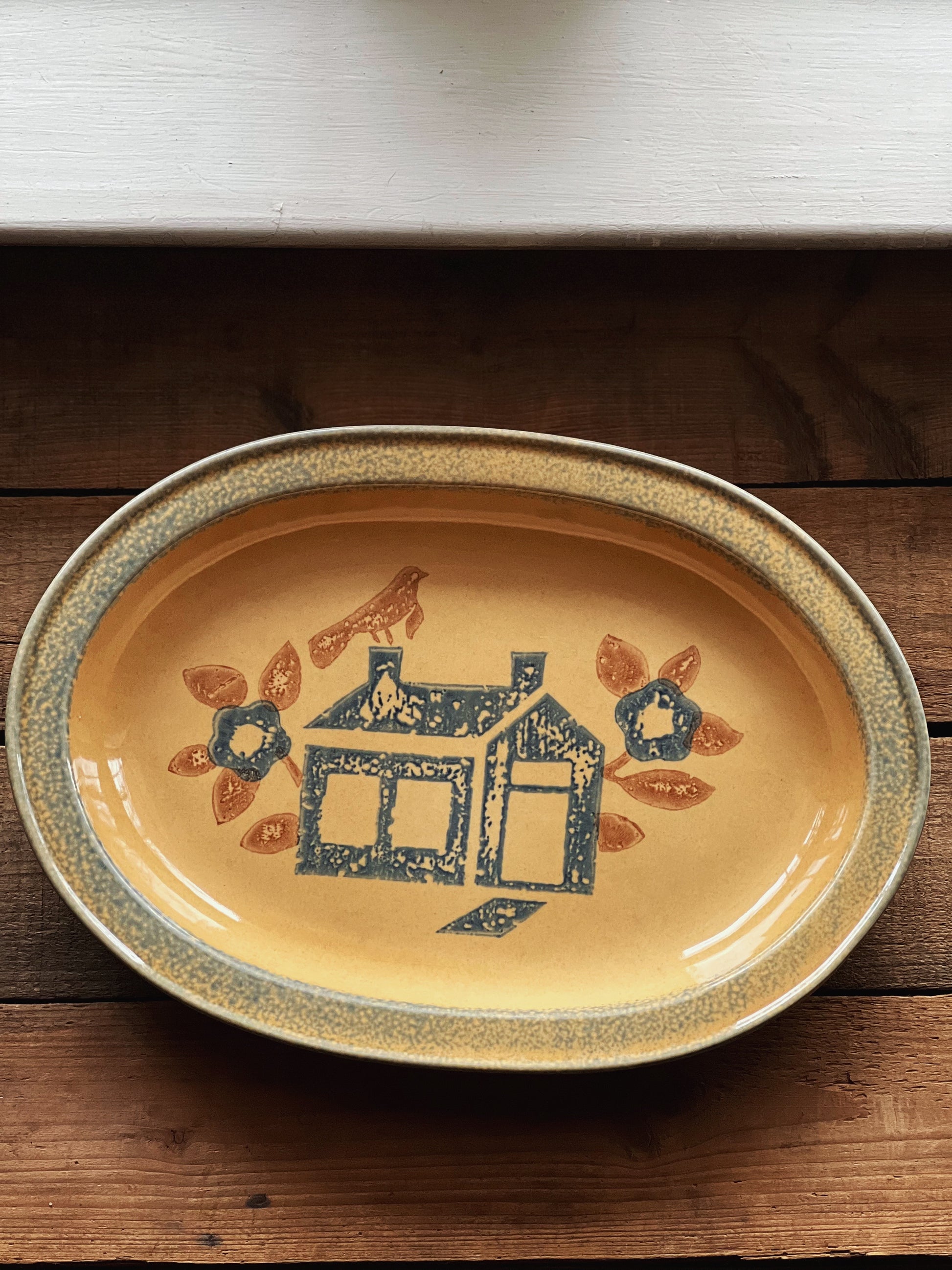 Vintage Pfaltzgraff America Oval Serving Platter