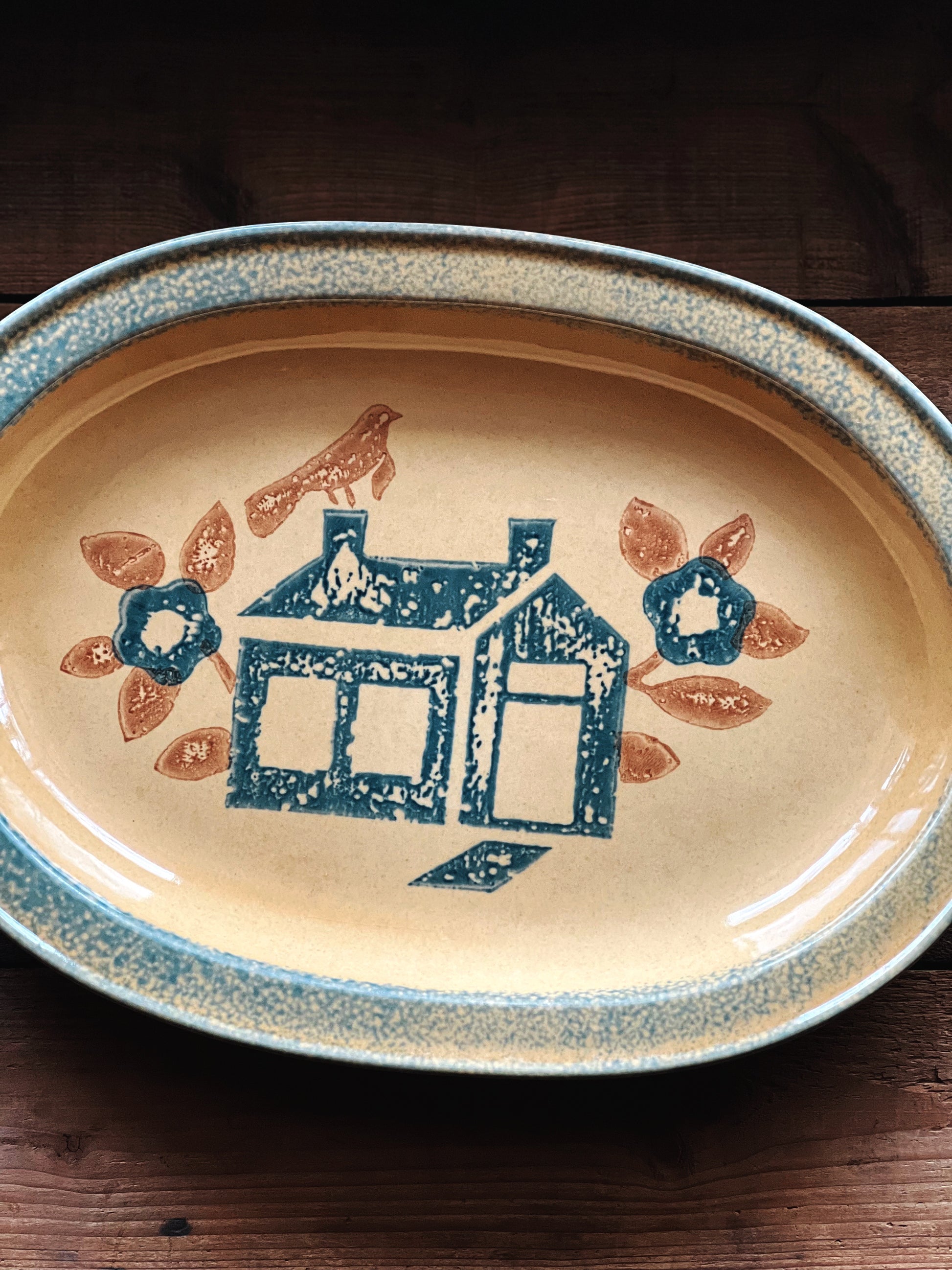 Vintage Pfaltzgraff America Oval Serving Platter